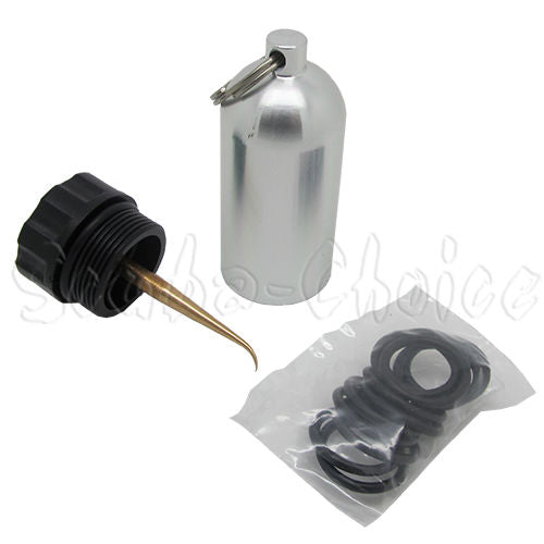 Scuba Choice Diving Mini Tank Key Ring with Brass Pick & O-Rings