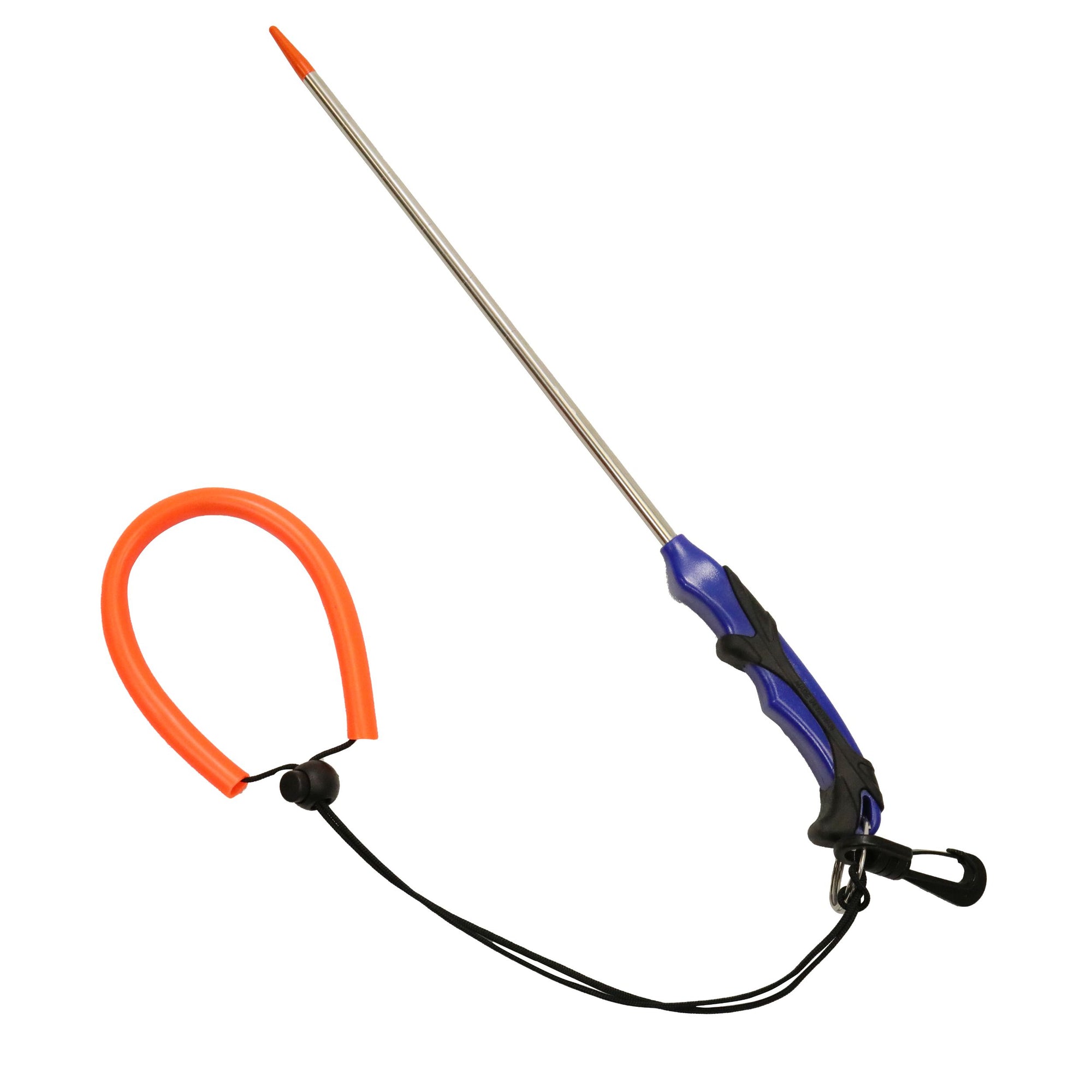 Scuba Choice 13-3/4" Stainless Steel Lobster Tickle Stick with Clip and Lanyard