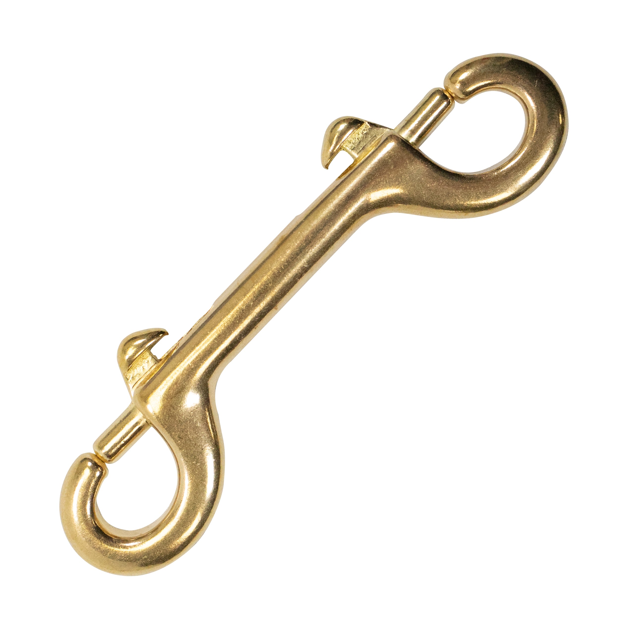 Scuba Dive 4" Brass Clip Double Ended Snap Bolt