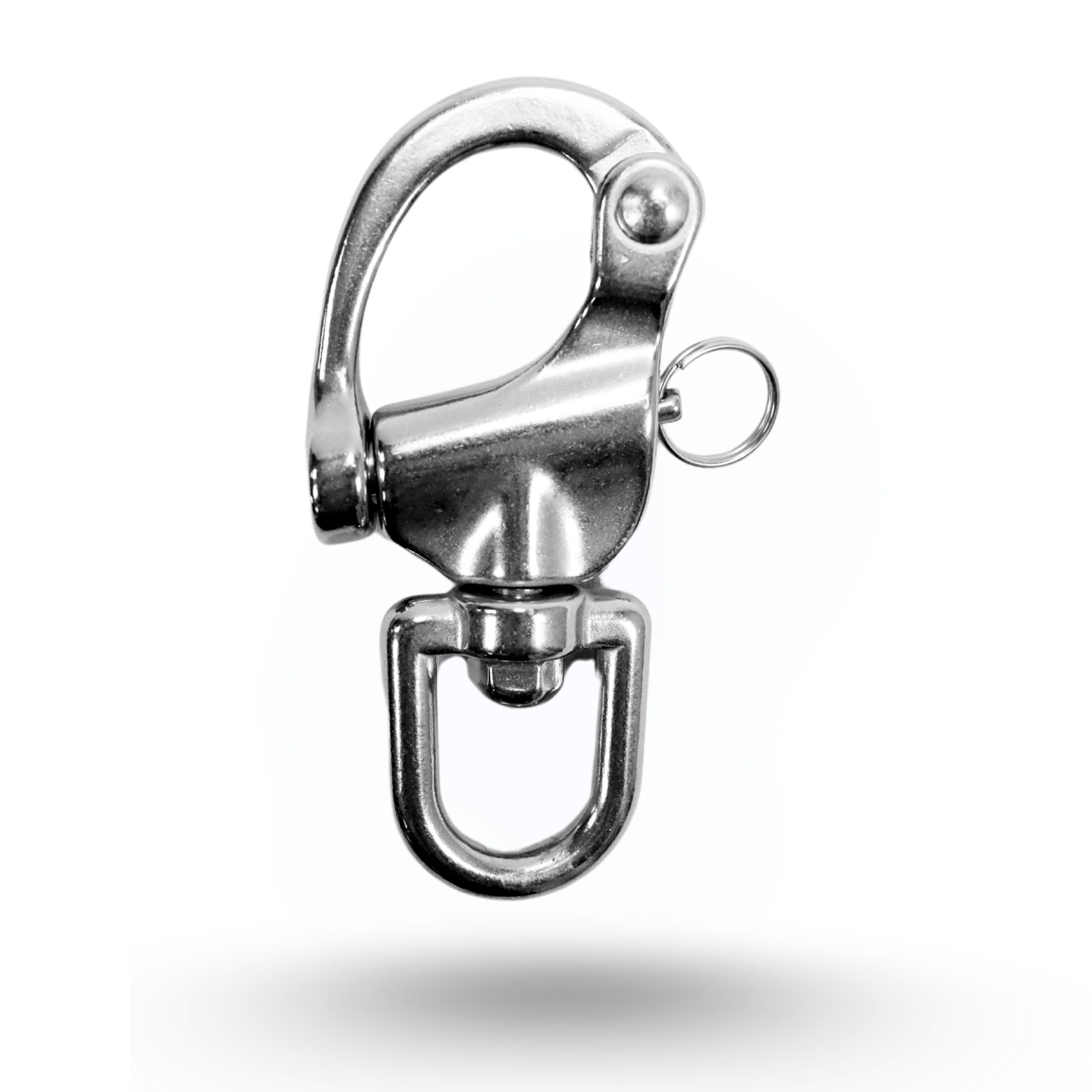 Scuba Choice Marine Grade Stainless Steel Swivel Shackle w/ Eye, 66mm