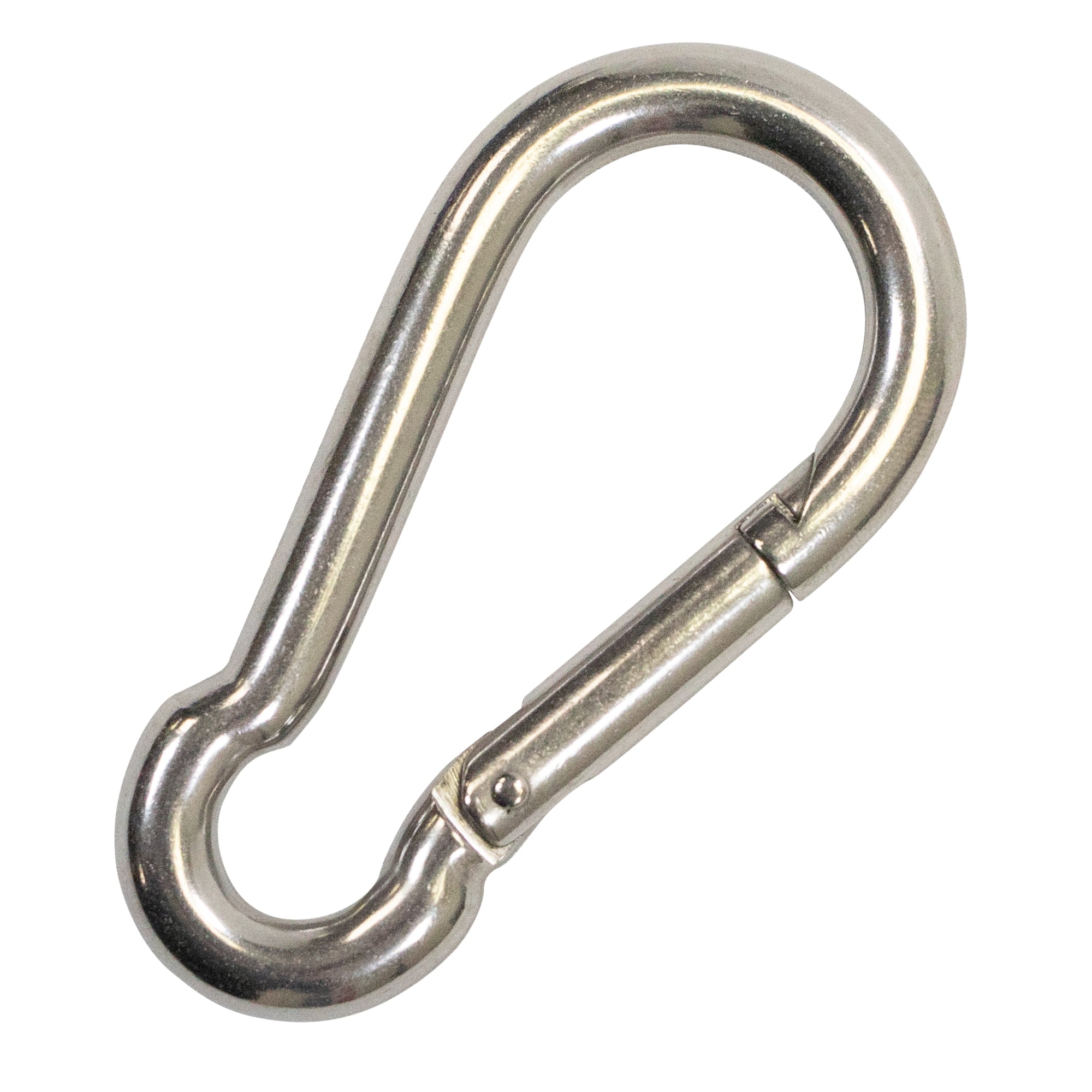 Boat Clip Stainless Steel Safety Spring Hook Carabiner, 3-1/8"