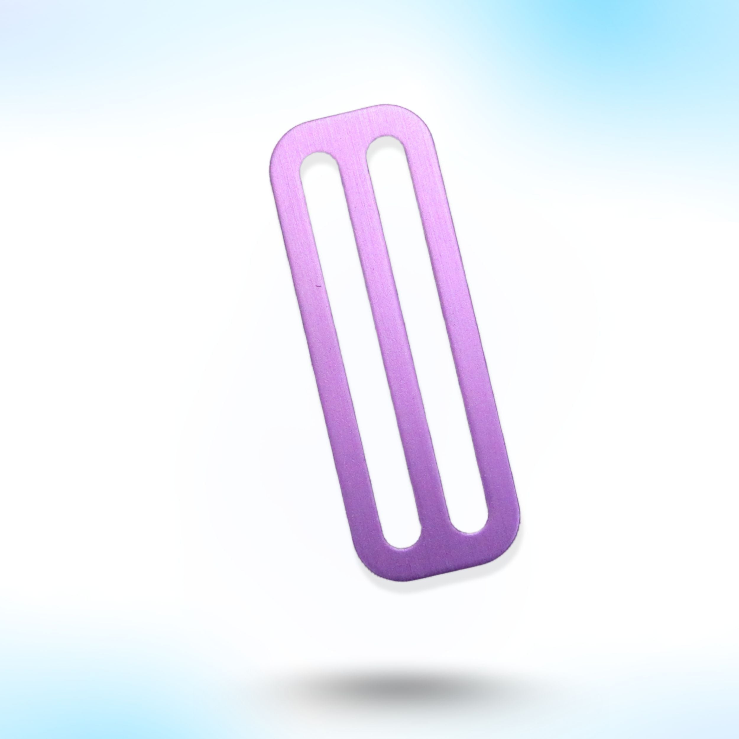 Scuba Diving Aluminum Webbing Weight Belt Keeper Pair