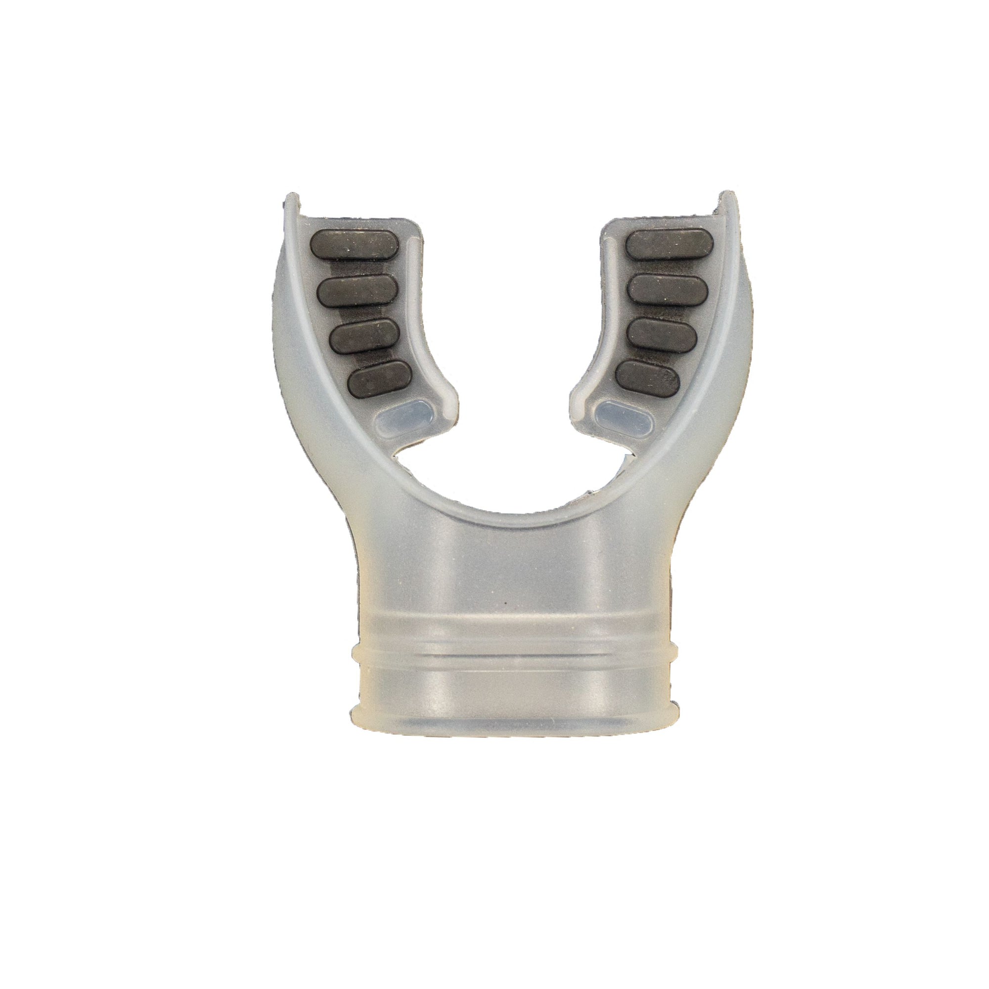 Scuba Diving Clear Silicone Octopus Snorkel Mouthpiece Color Tab & Regulator Tie