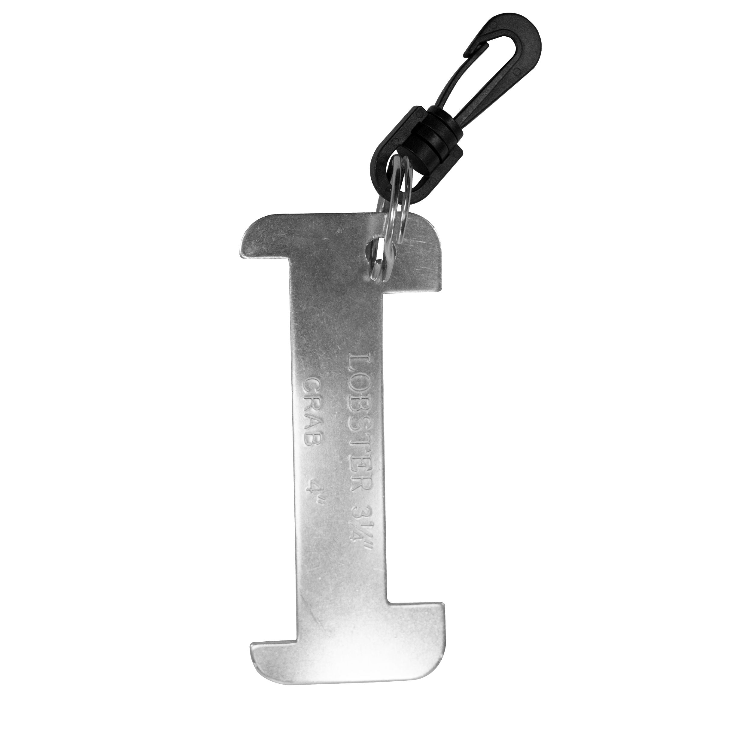 Scuba Diving 5" Aluminum Crab & Lobster Gauge with Clip