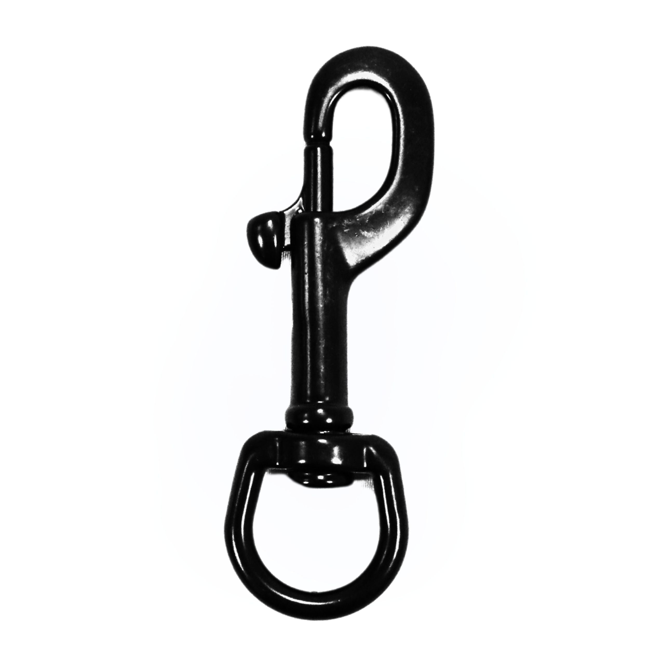 Scuba Choice Boat Marine Black Clip Stainless Steel Swivel Eye Bolt Snap 107mm