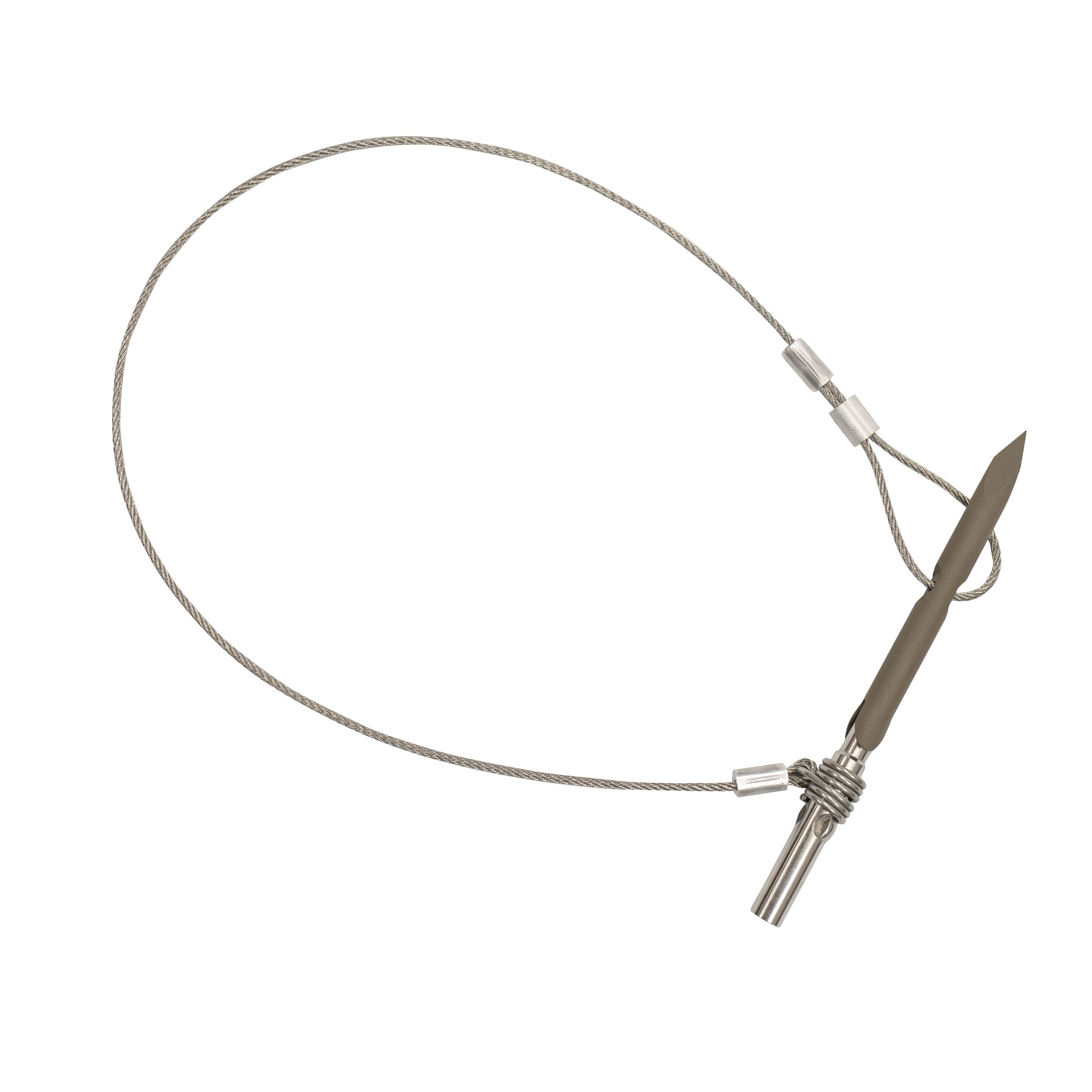 Scuba Choice 4" Gulf Fixed Wing Slip Tip 6mm Thread With 3/8 Slide Ring