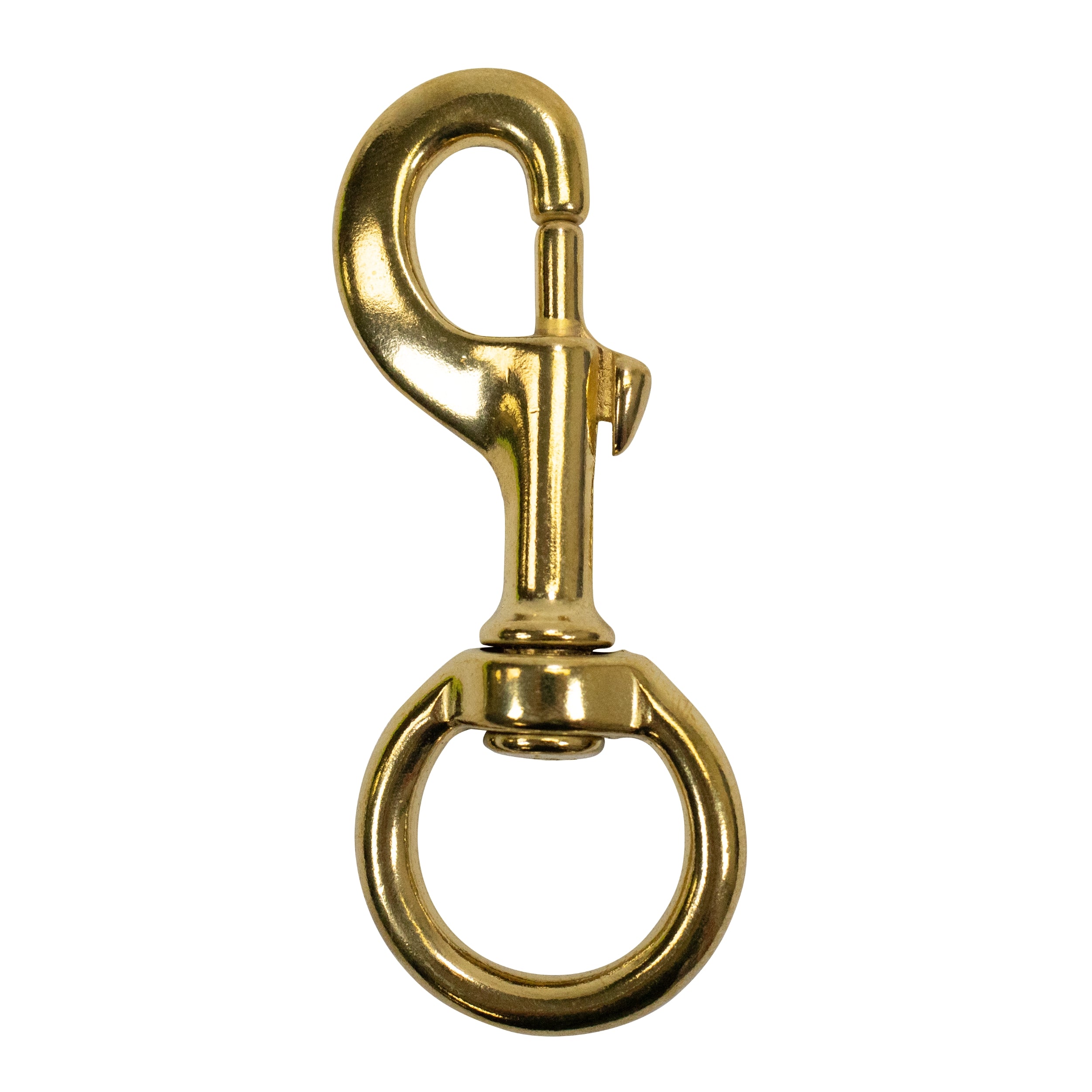 Scuba Choice 4.6" Brass Swivel Eye Snap Hook Clip, 14.8mm Opening