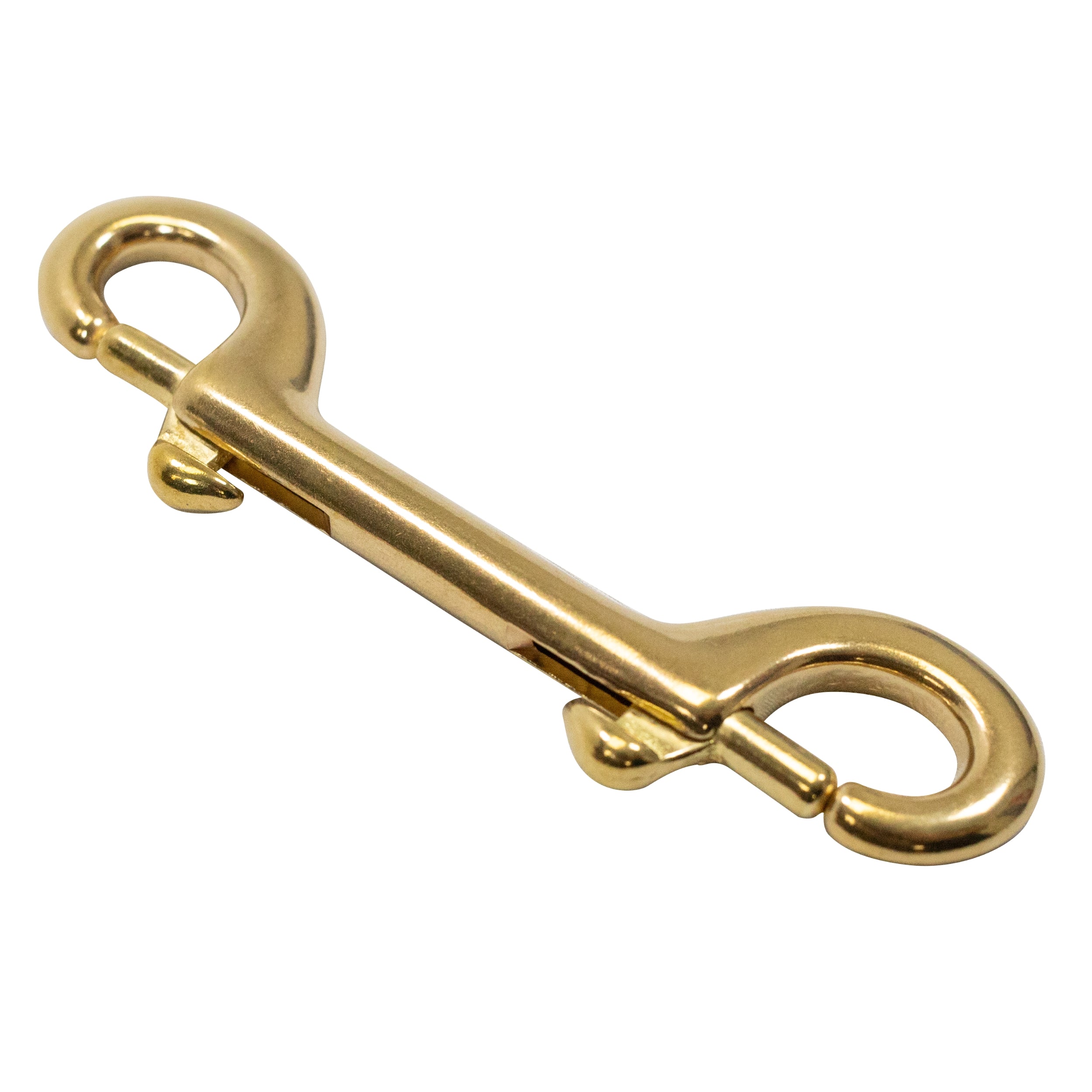 Scuba Dive 4" Brass Clip Double Ended Snap Bolt