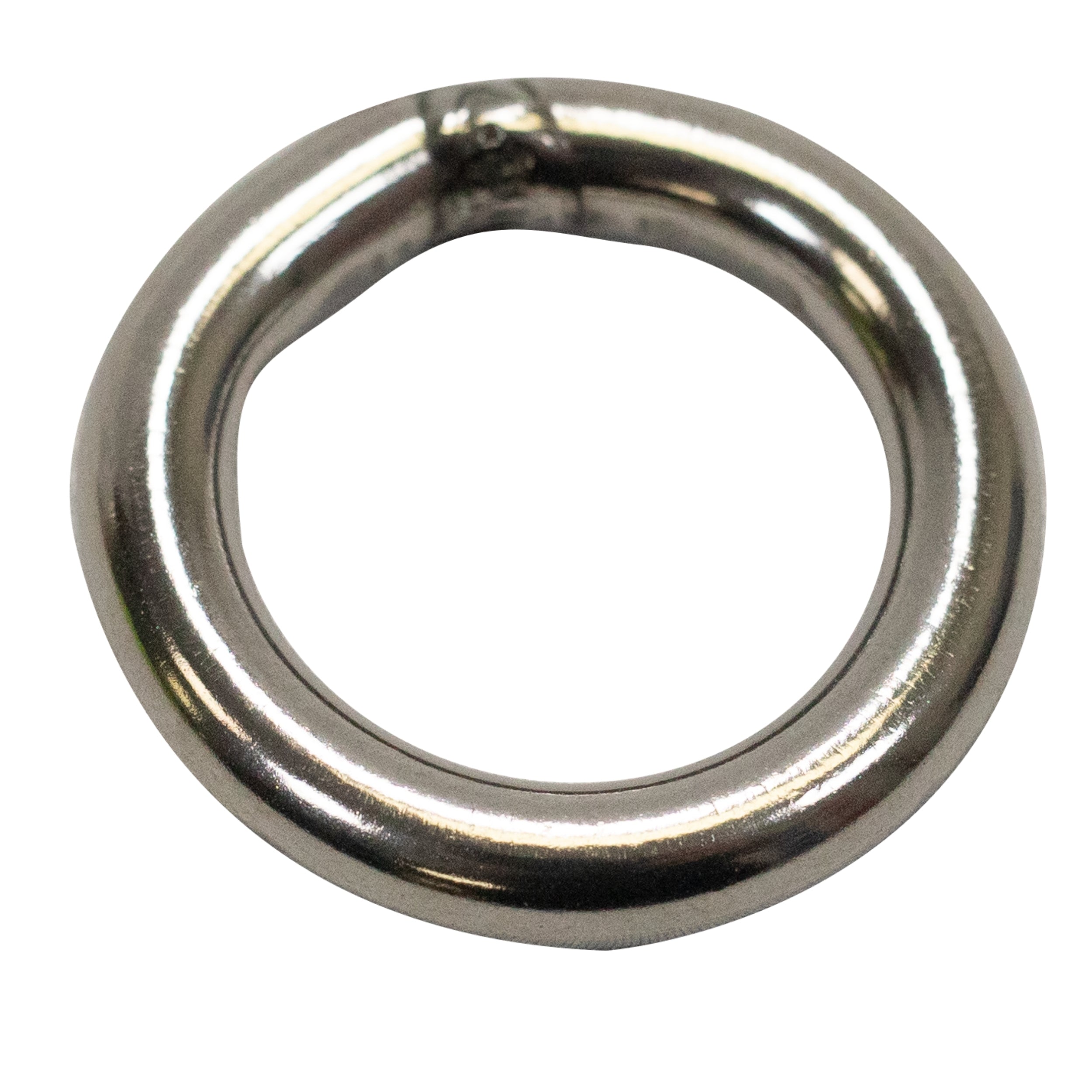 Scuba Choice 316 Stainless Steel Welded Round Ring 6mm x 25mm (1/4" x 1"), 2pc