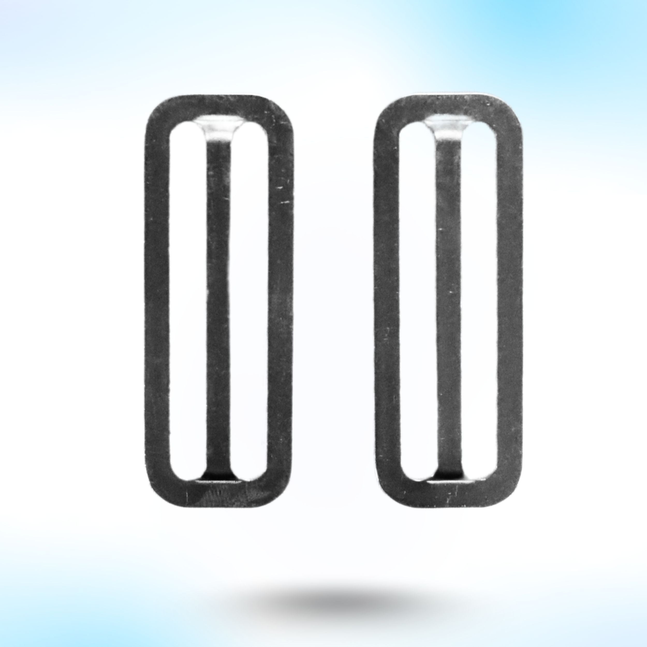 Scuba Choice Diving Stainless Steel 316 TriGlides Slider for 2"Webbing, Pair