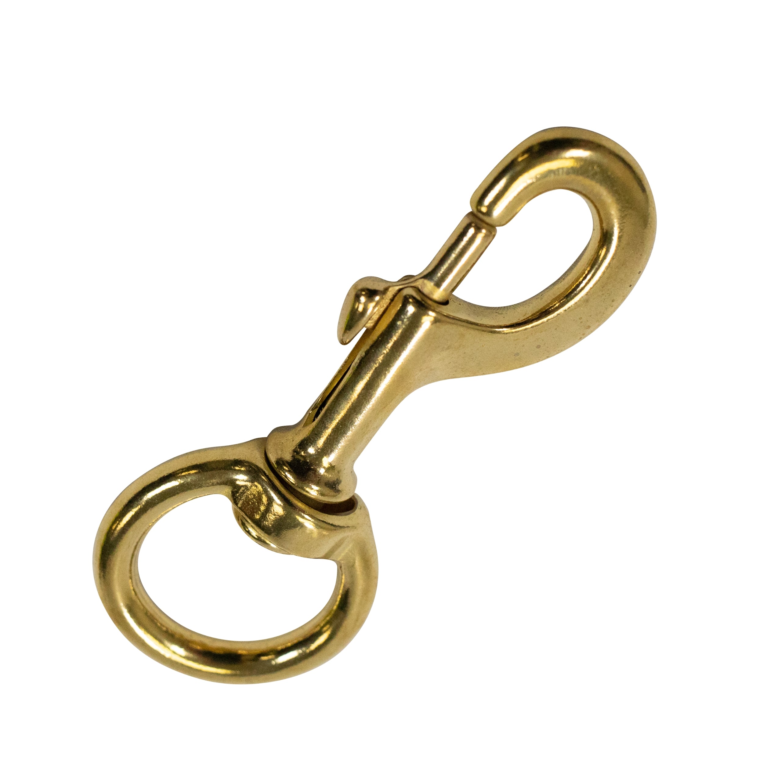 Scuba Choice 4.6" Brass Swivel Eye Snap Hook Clip, 14.8mm Opening