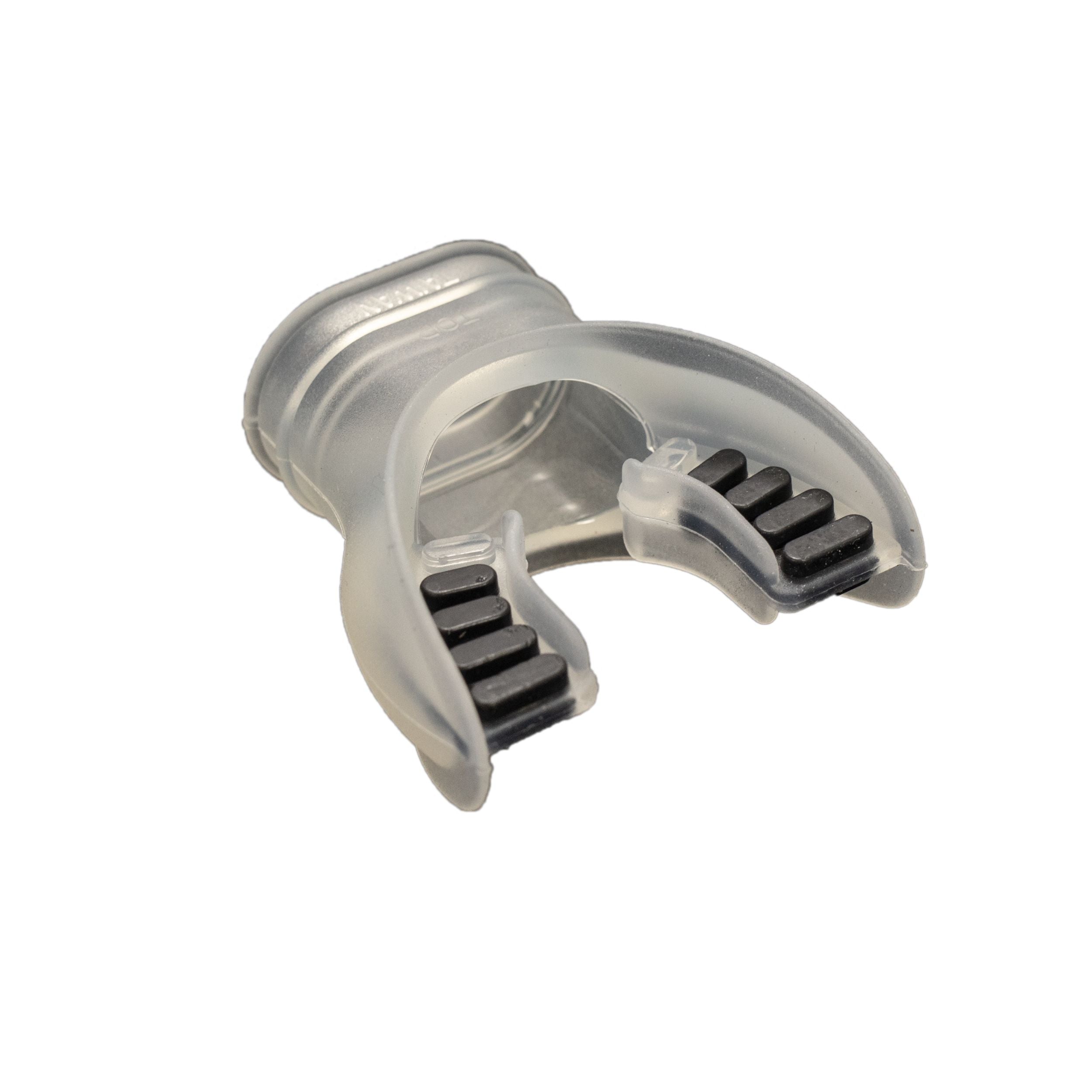 Scuba Diving Clear Silicone Octopus Snorkel Mouthpiece Color Tab & Regulator Tie