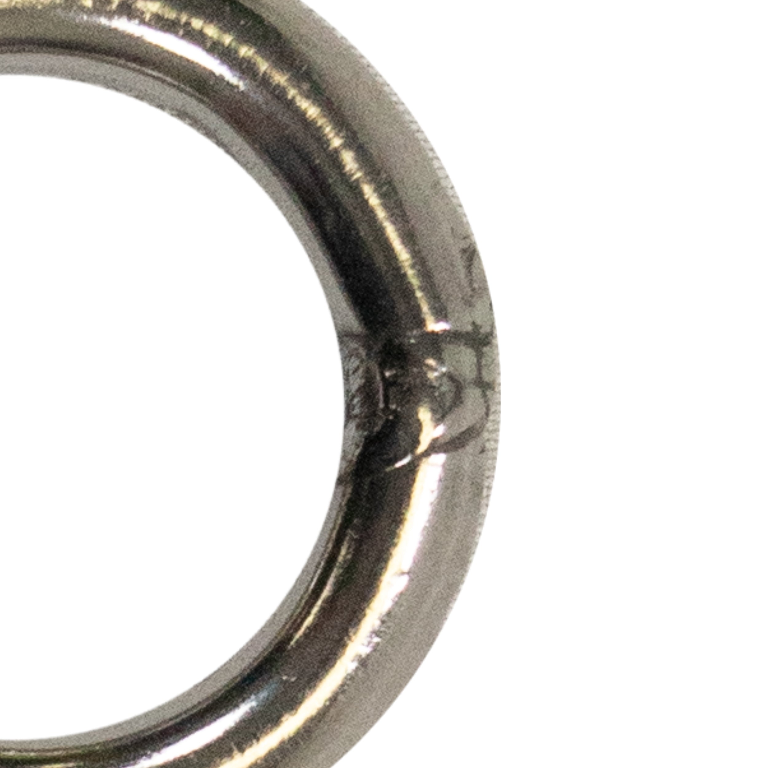Scuba Choice 316 Stainless Steel Welded Round Ring 6mm x 25mm (1/4" x 1"), 2pc