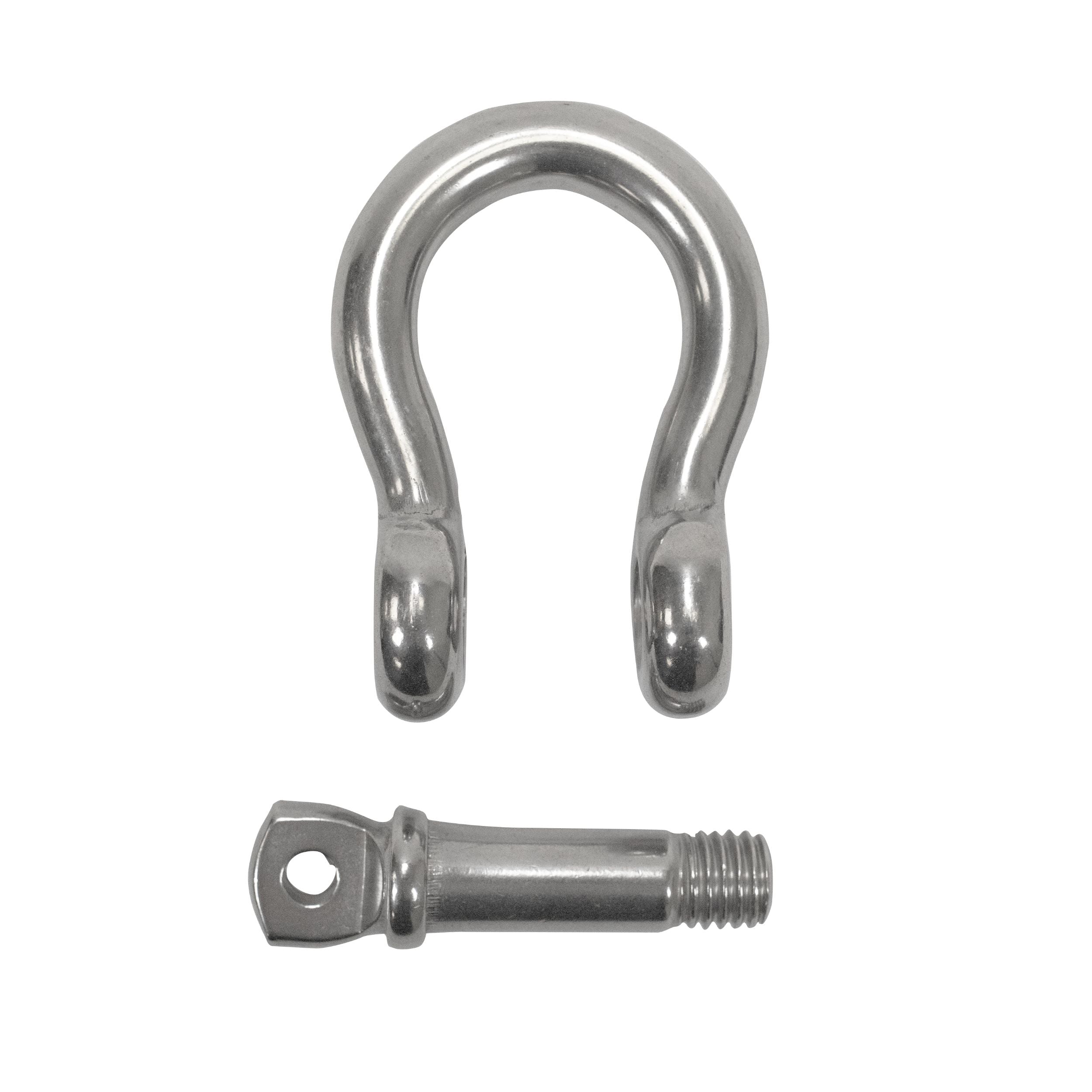 Scuba Choice 304 Stainless Steel Bow Shackle Screw Pin