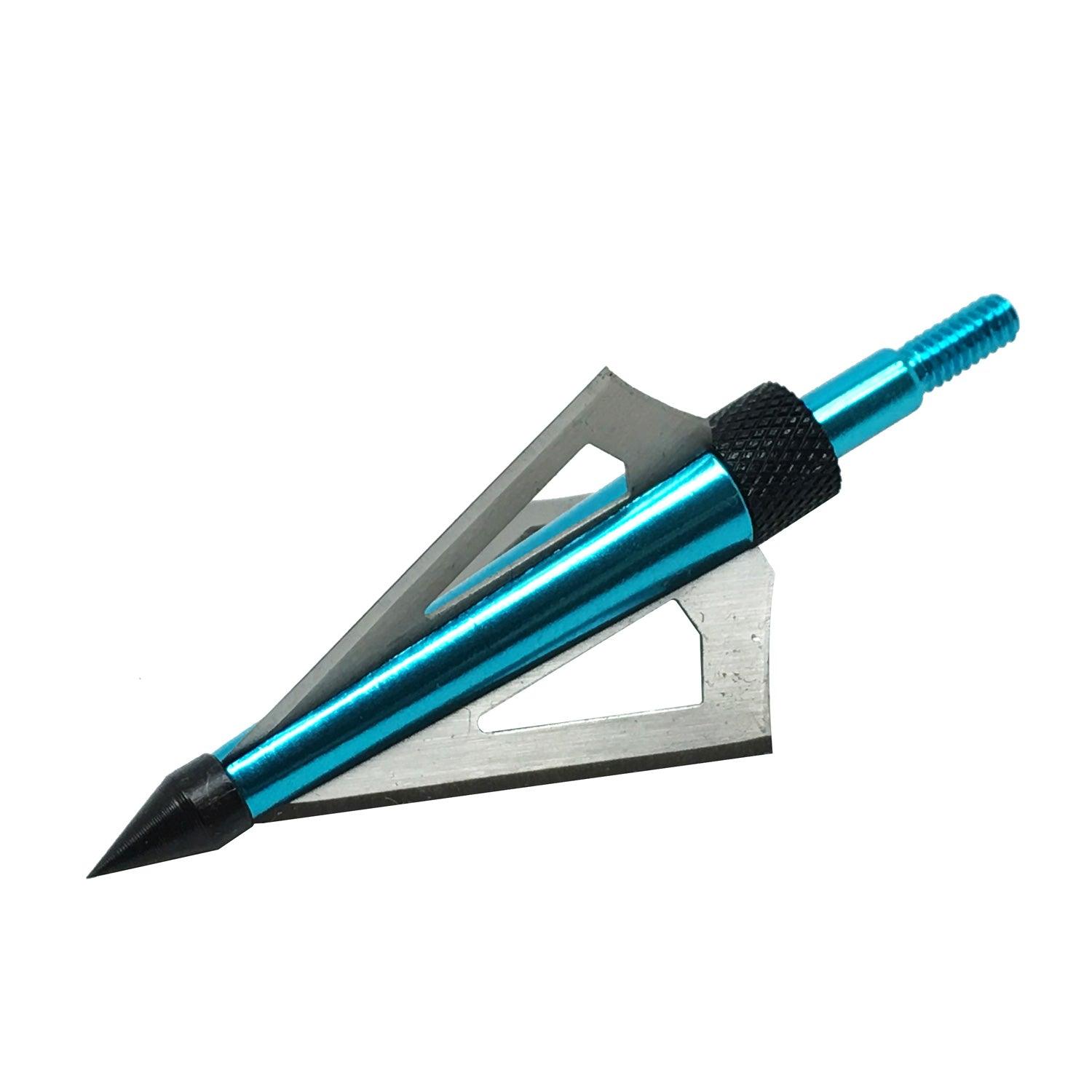 Safari Choice Archery 3 Fixed Blades Broadheads 125g, 6pc pack - Scuba Choice