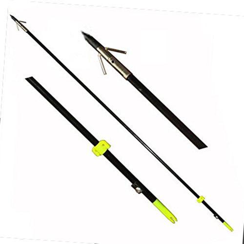 arrow head fishing pole Safari Choice Three 35" Bowfishing Arrows With Broadheads(3 pieces)