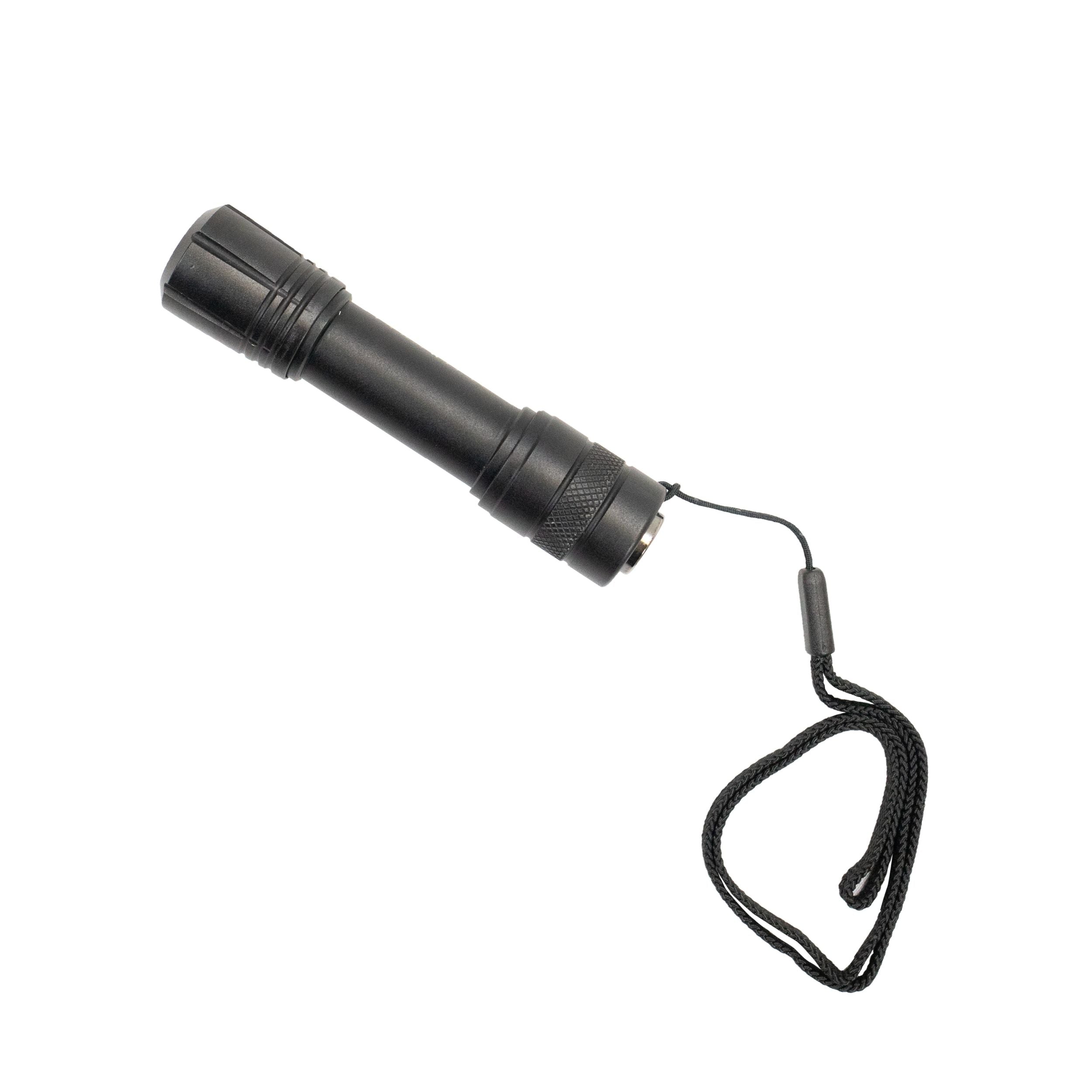 Palantic Pro-One Aluminum LED Dive Light Torch w/ Mask Mount