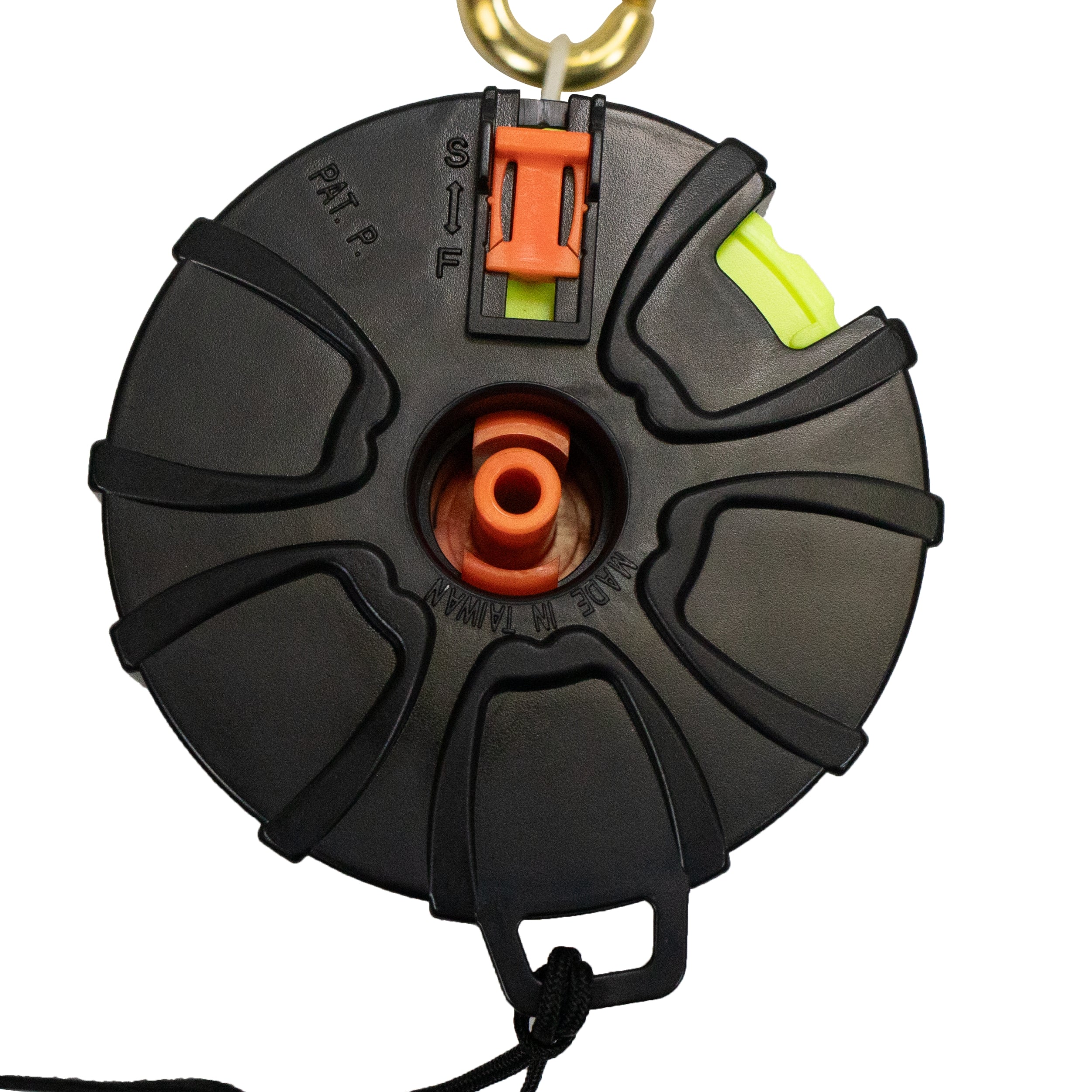 Scuba Dive 100FT Finger Reel Spool w/ Spin/Lock Latch, and Lanyard