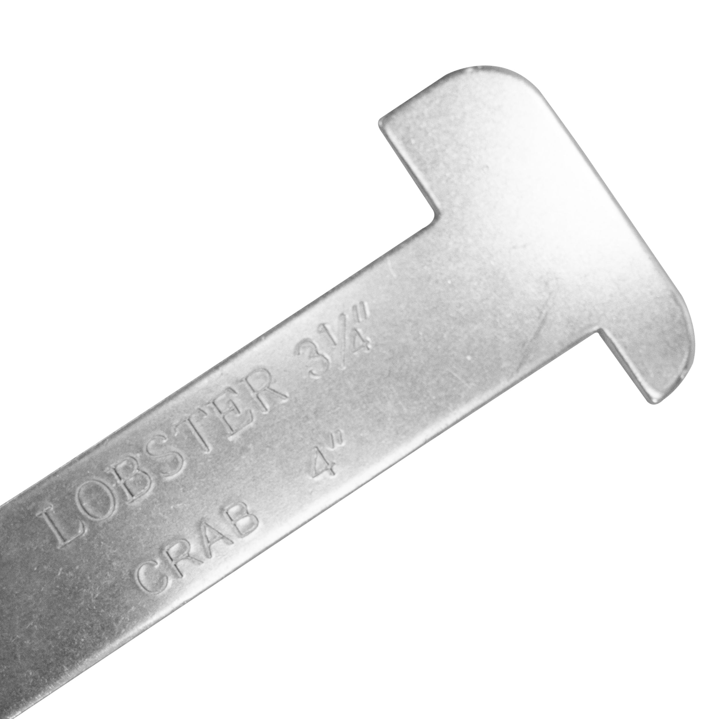 Scuba Diving 5" Aluminum Crab & Lobster Gauge with Clip