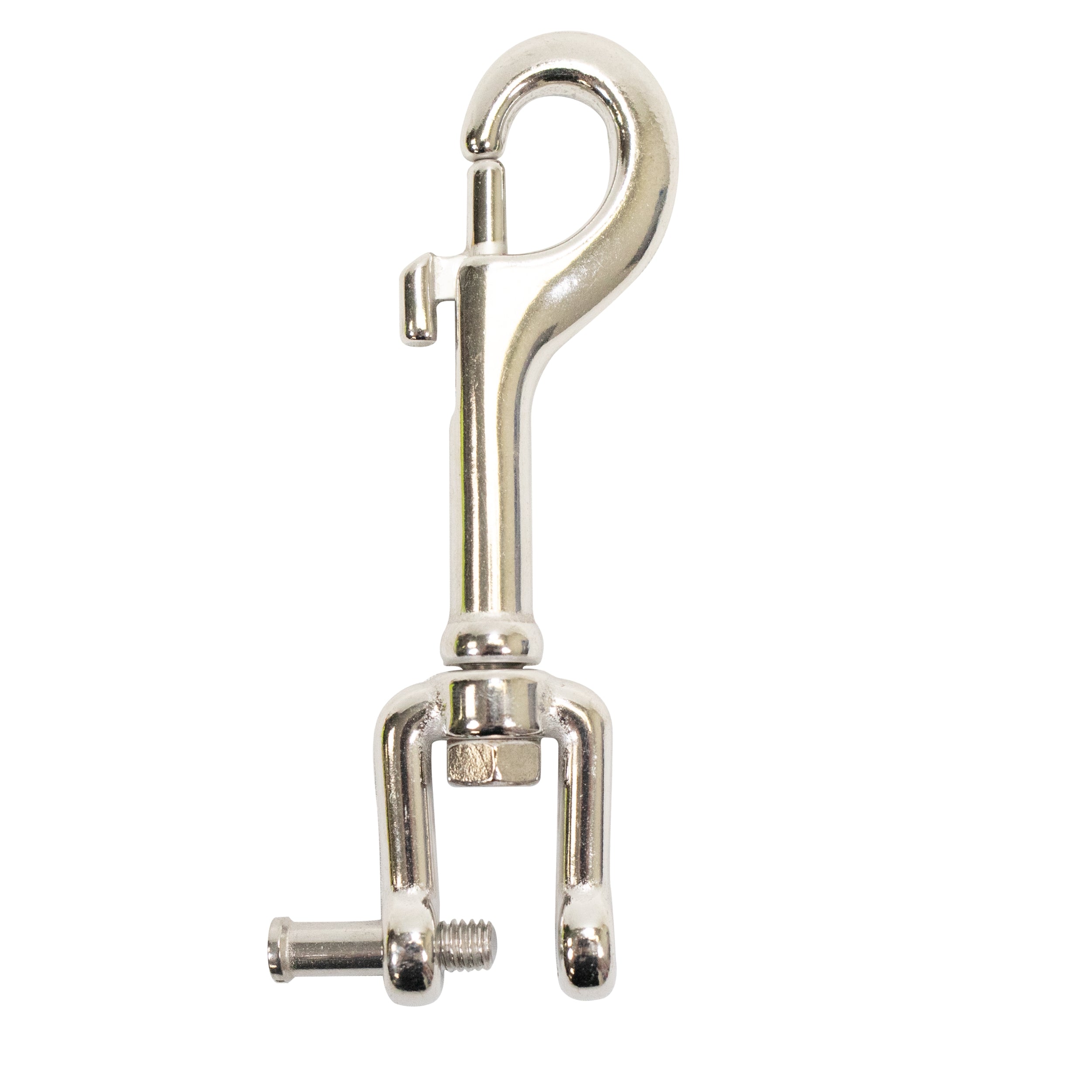 Scuba Diving Stainless Steel 316 Shackle Bolt Snap, Medium
