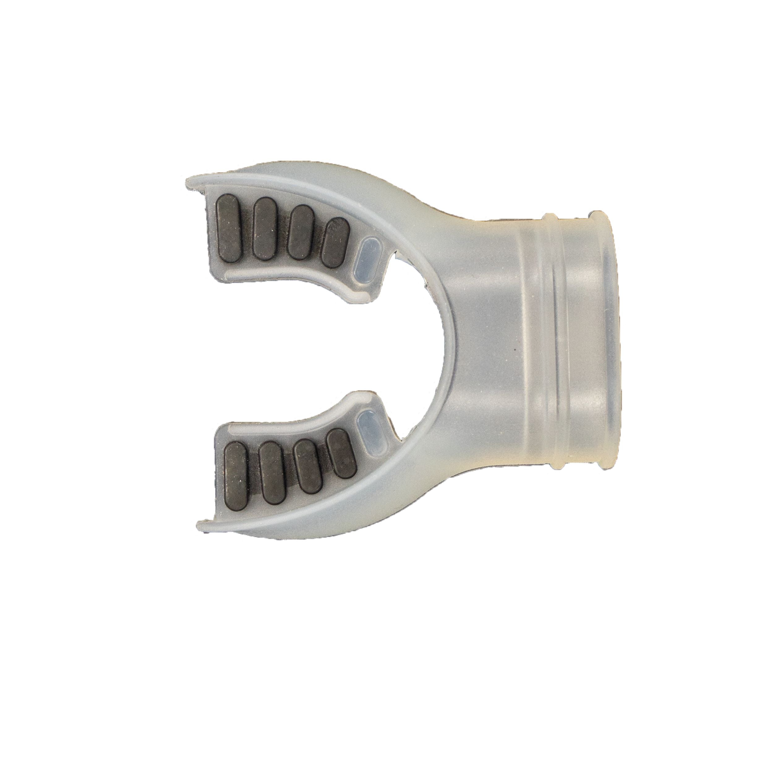 Scuba Diving Clear Silicone Octopus Snorkel Mouthpiece Color Tab & Regulator Tie