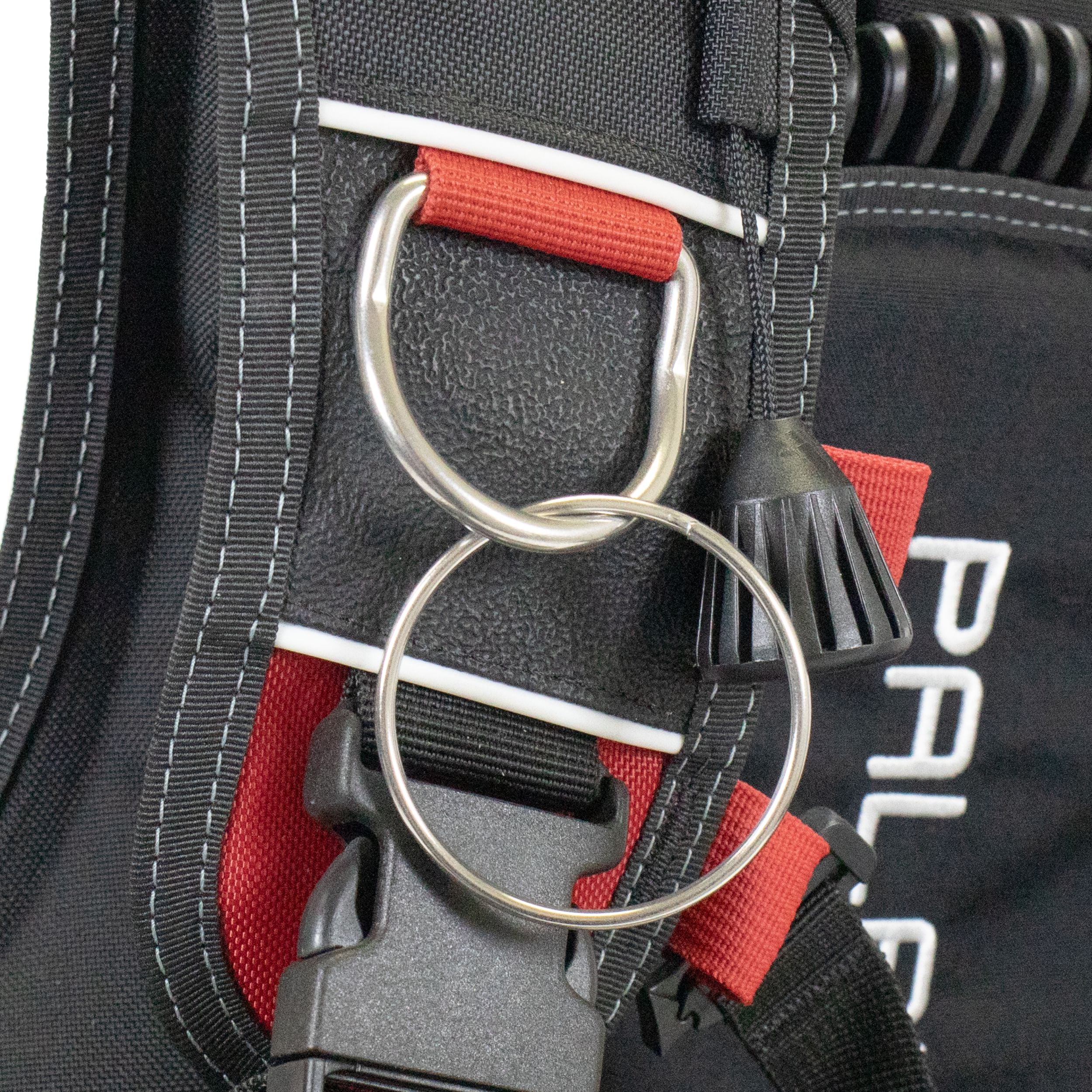 Scuba Diving 51mm Stainless Steel 2.5mm Split Ring for BCD attachment 5pc Pack