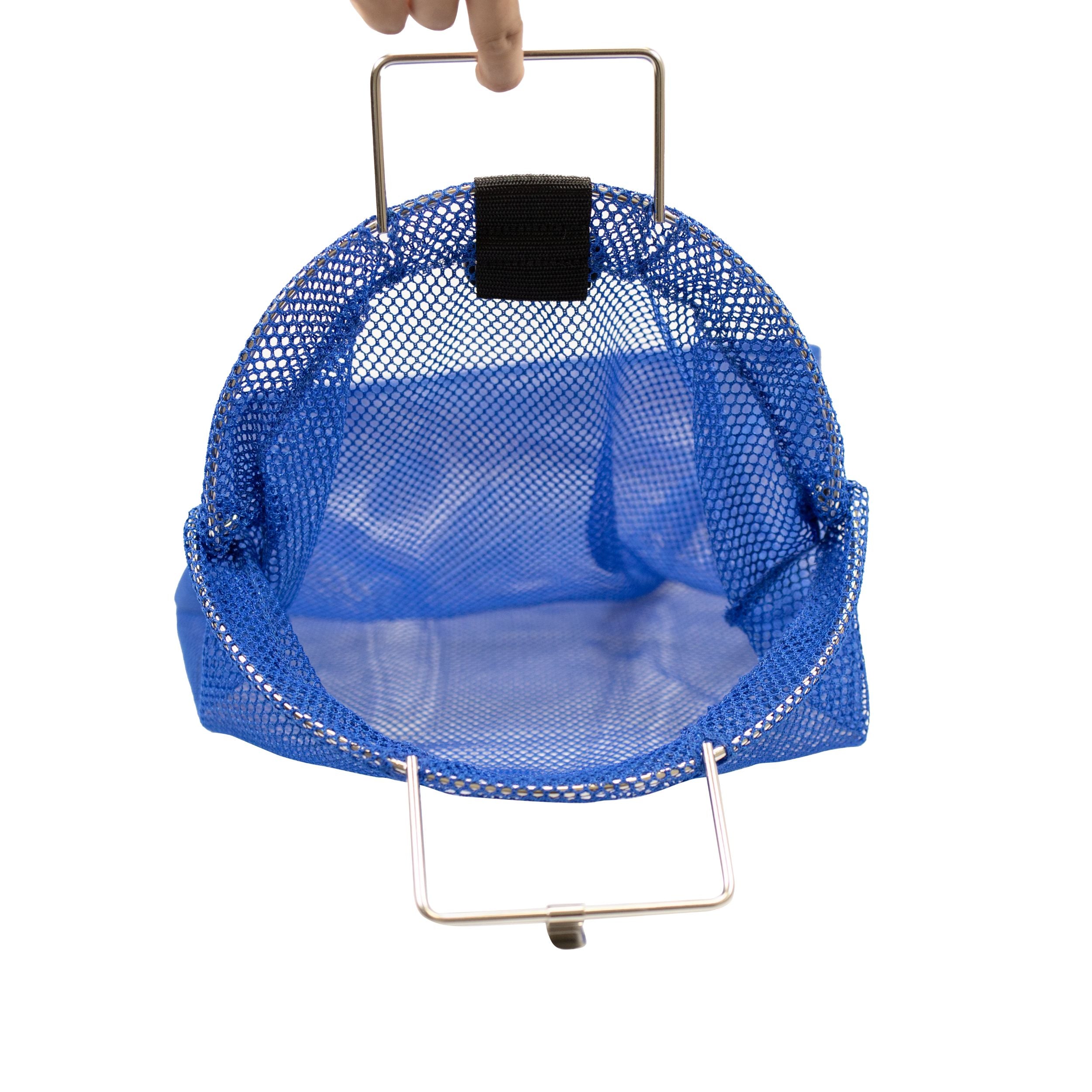 Scuba Choice Spearfishing 5mm S.S Handle Fish Mesh Bag, Blue