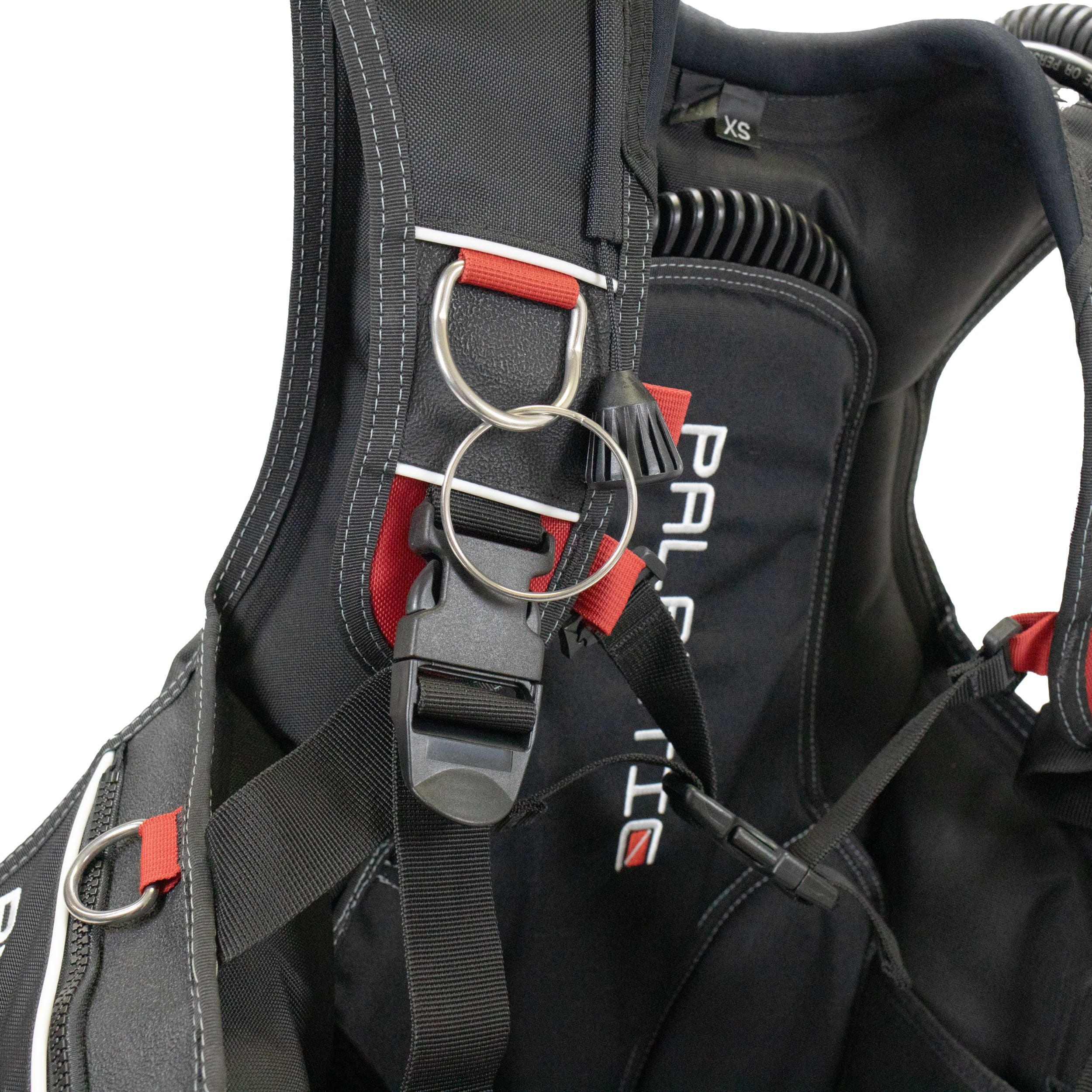 Scuba Diving 51mm Stainless Steel 2.5mm Split Ring for BCD attachment 5pc Pack