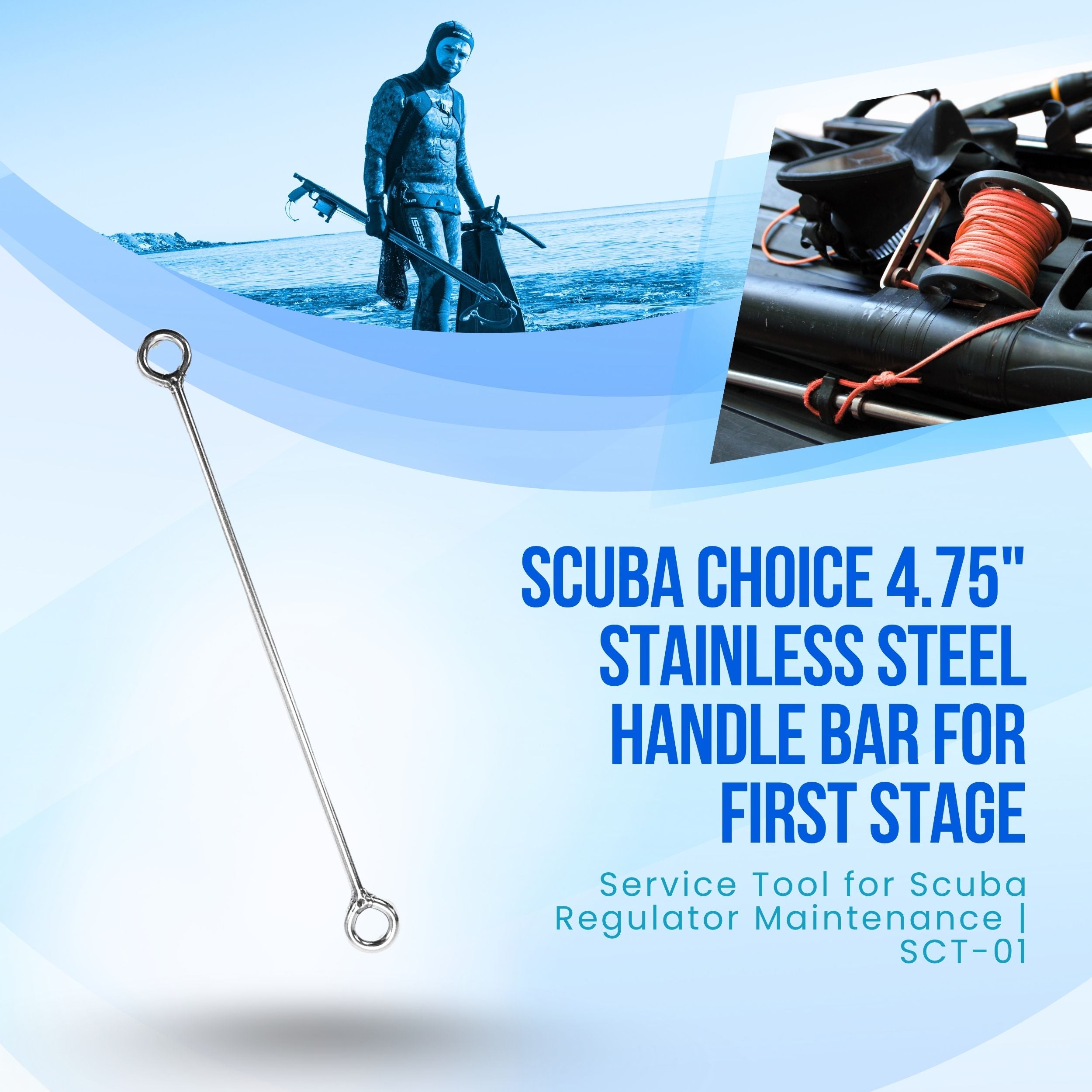 Scuba Diving Spearfishing Stainless Steel Speed Needle