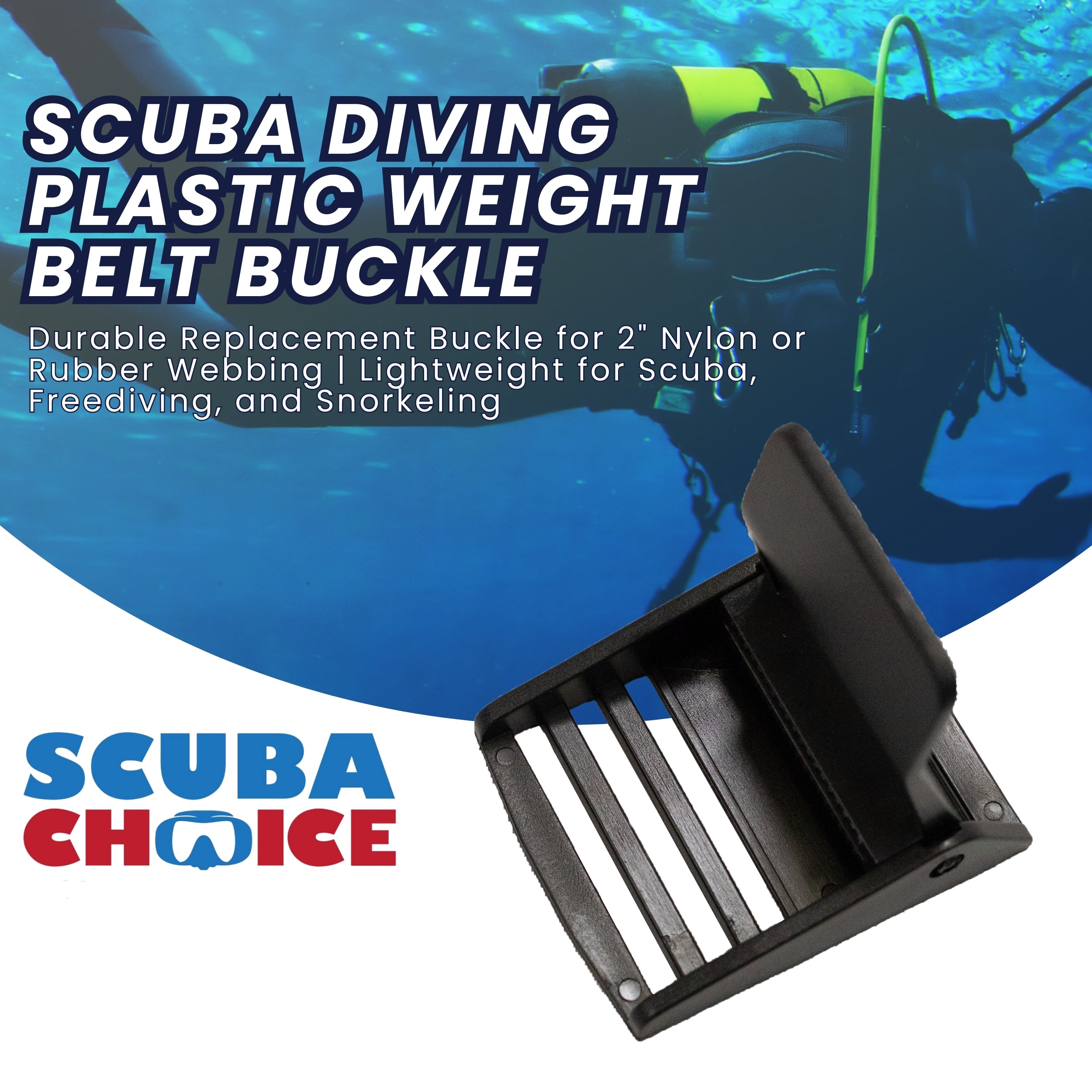 Scuba Diving Plastic Weight Belt Buckle