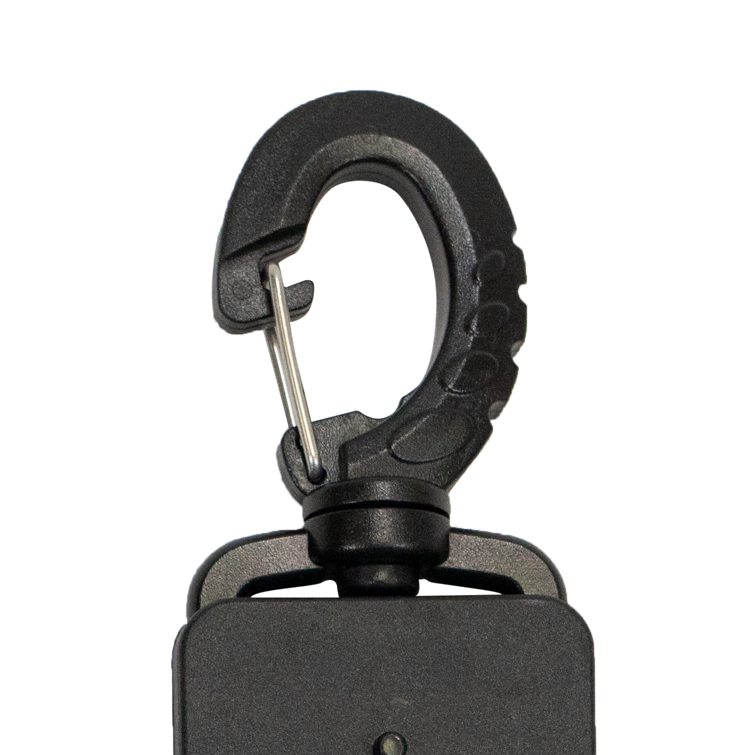 Scuba Diving Rebounding Style Compact Locking Retractor, Extends up to 18"