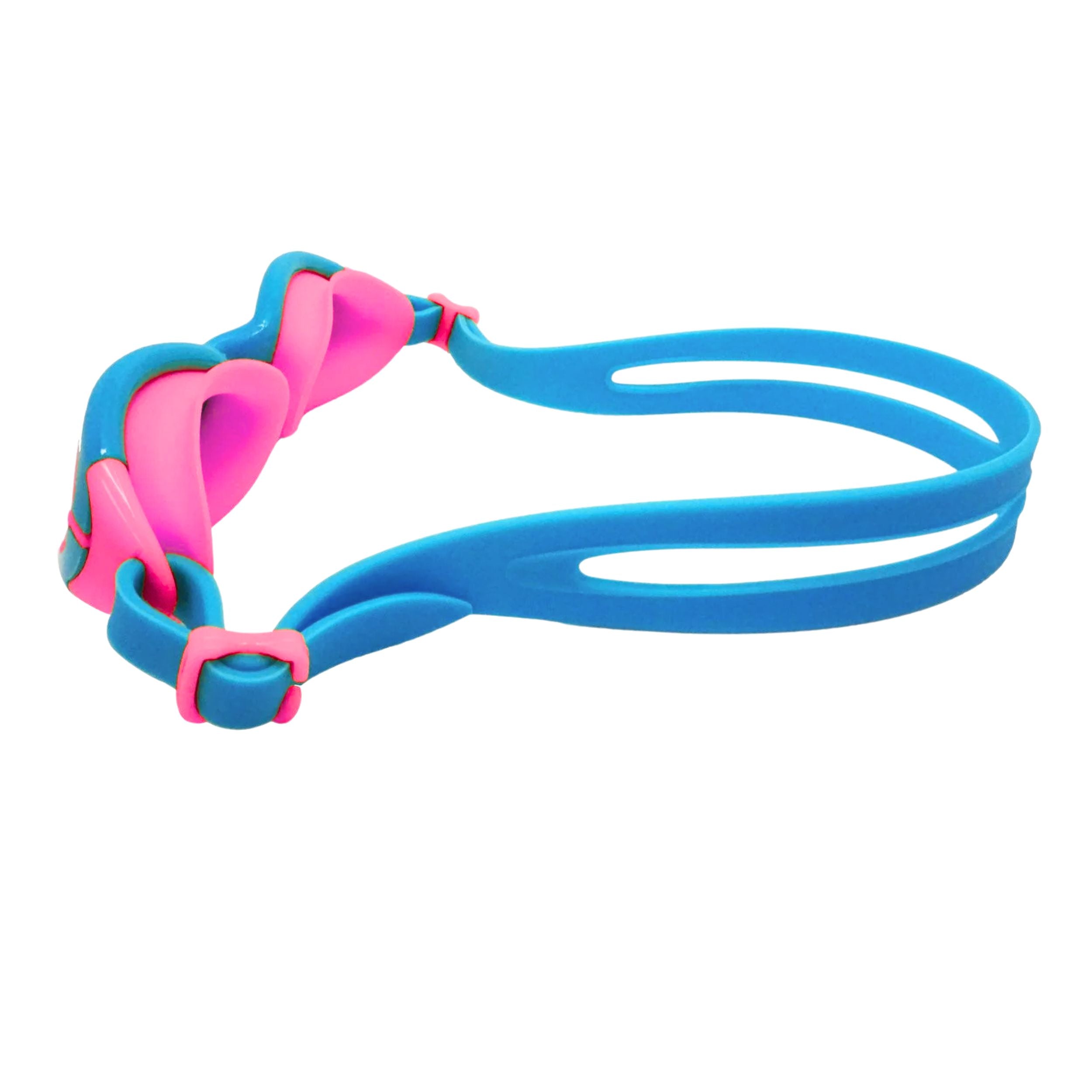 Palantic Jr. Silicone Swim Goggles, Blue/Pink