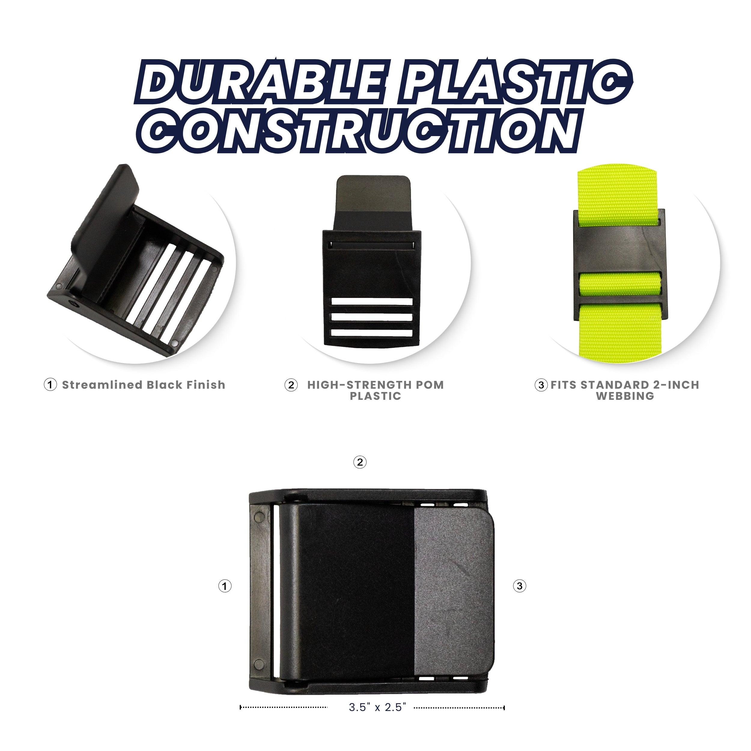 Scuba Diving Plastic Weight Belt Buckle