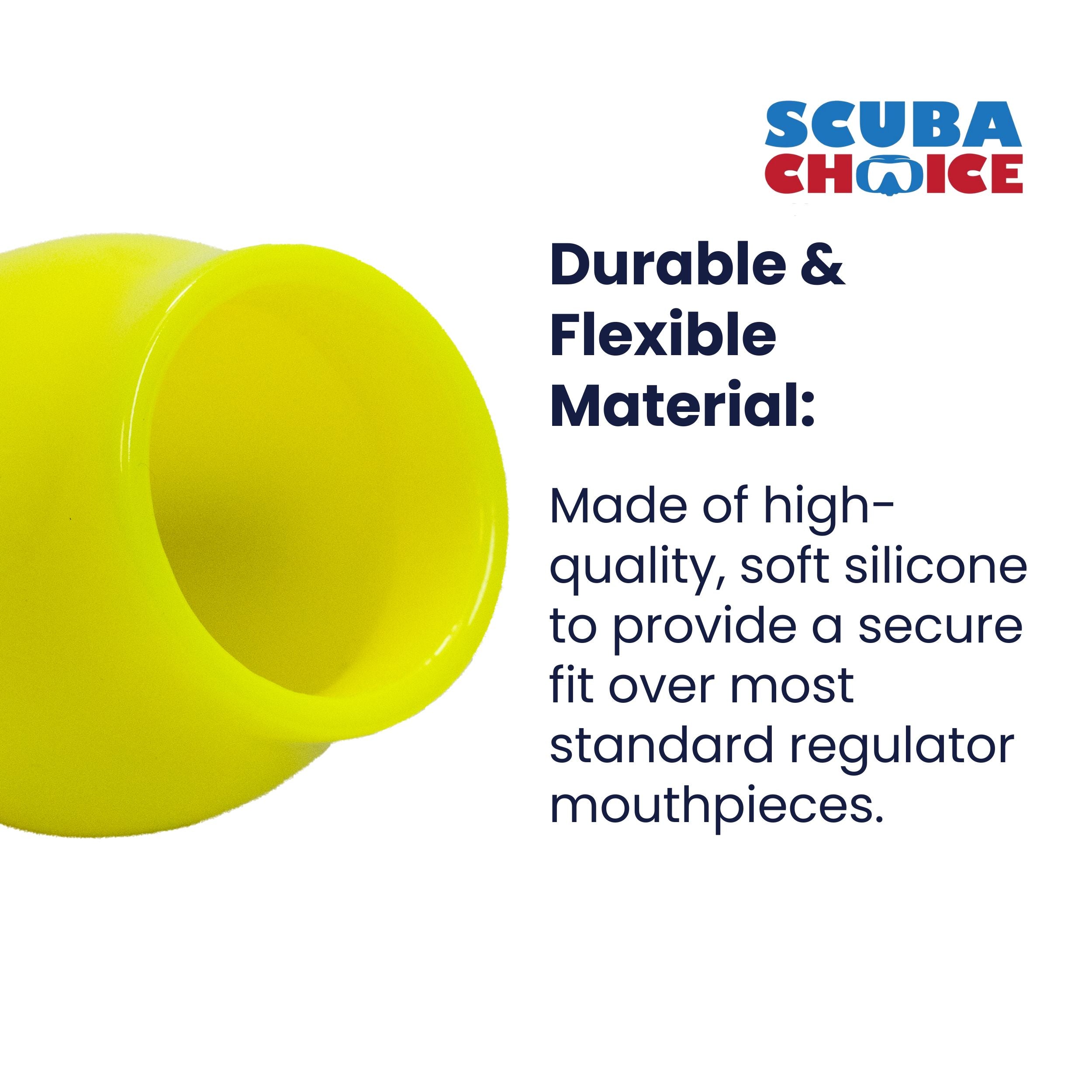 Scuba Diving Skum-Ball Regulator Mouthpiece Cover with Clip