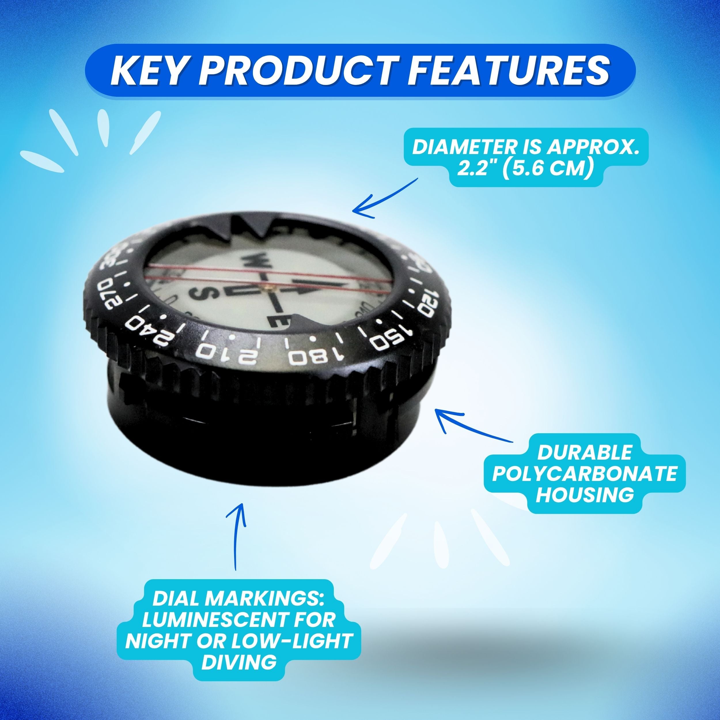 Scuba Diving Compass Module