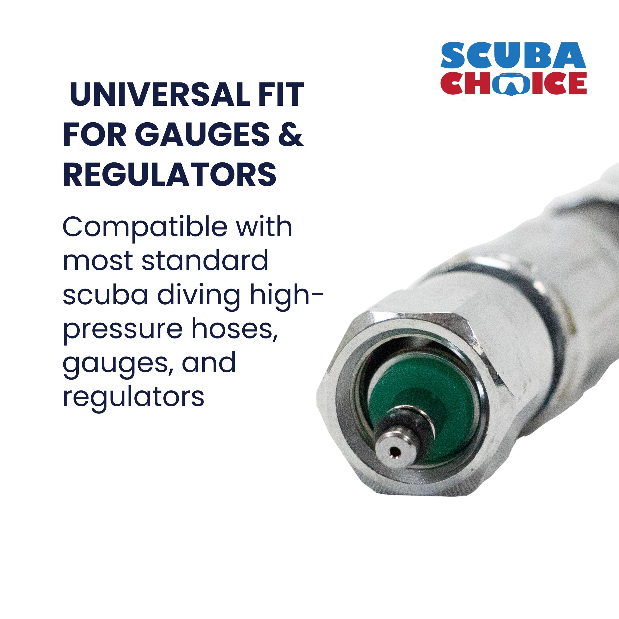 Scuba Choice Scuba Diving HP Swivel Spool w/O-ring