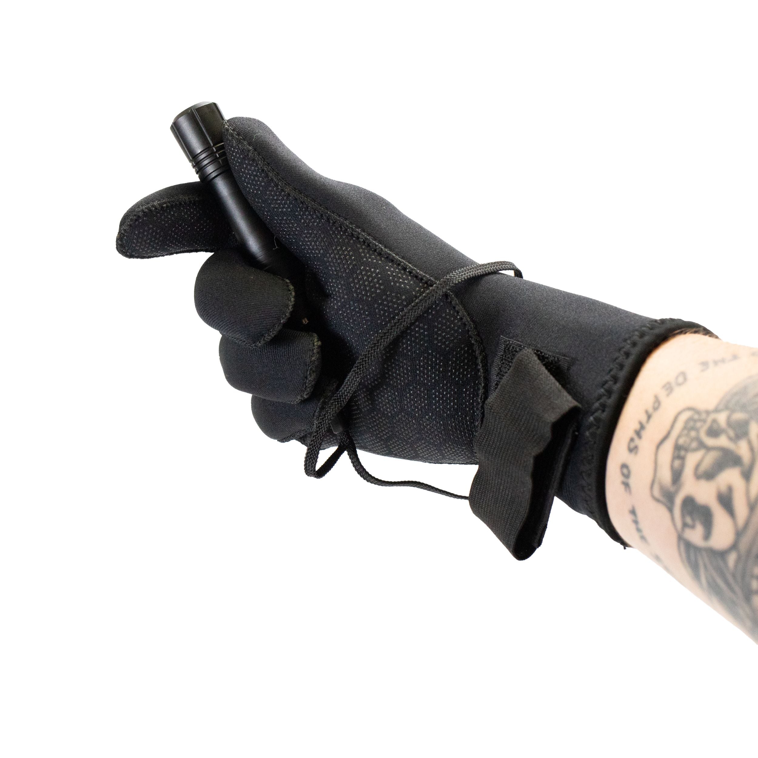 Palantic Pro-One Aluminum LED Dive Light Torch w/ Mask Mount