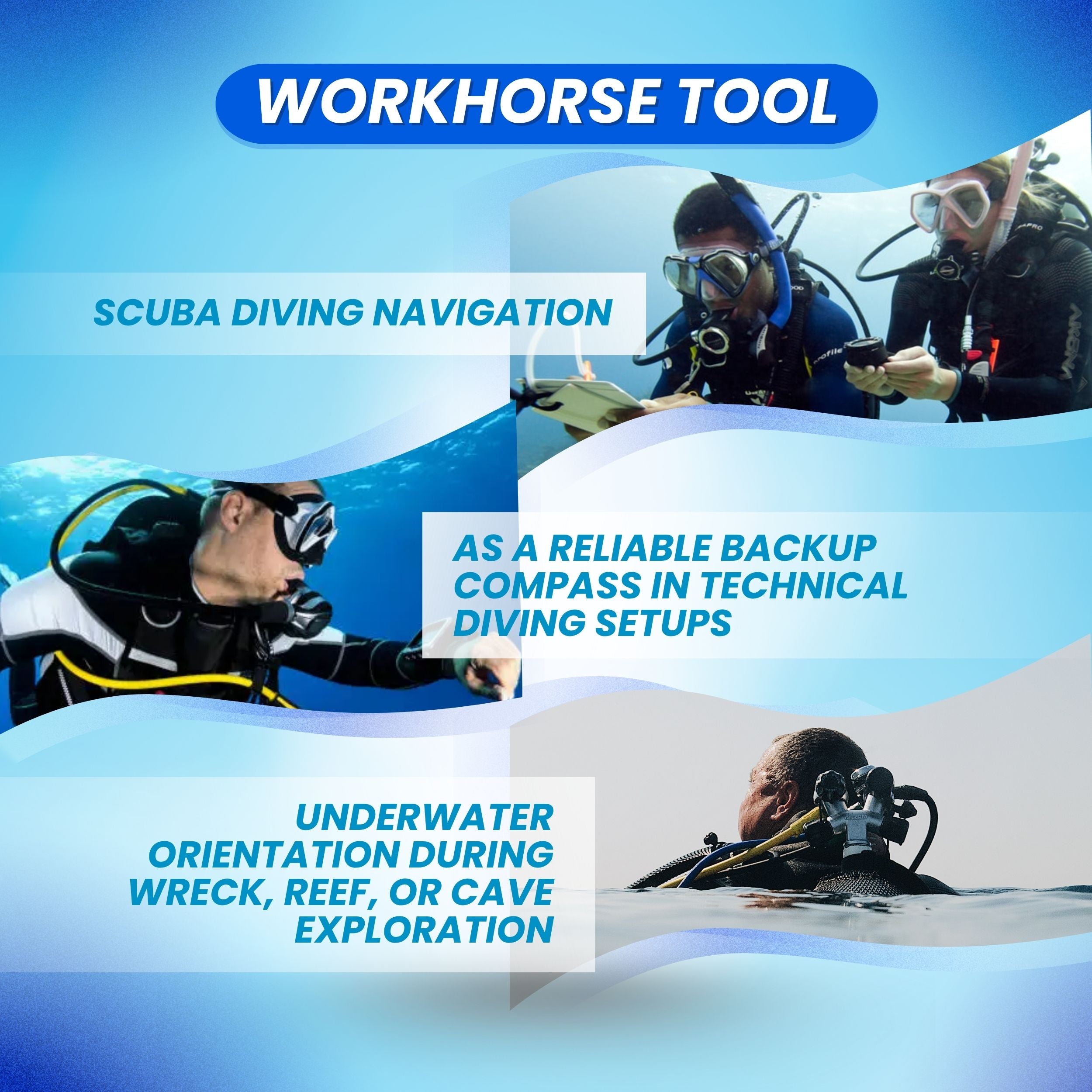 Scuba Diving Compass Module