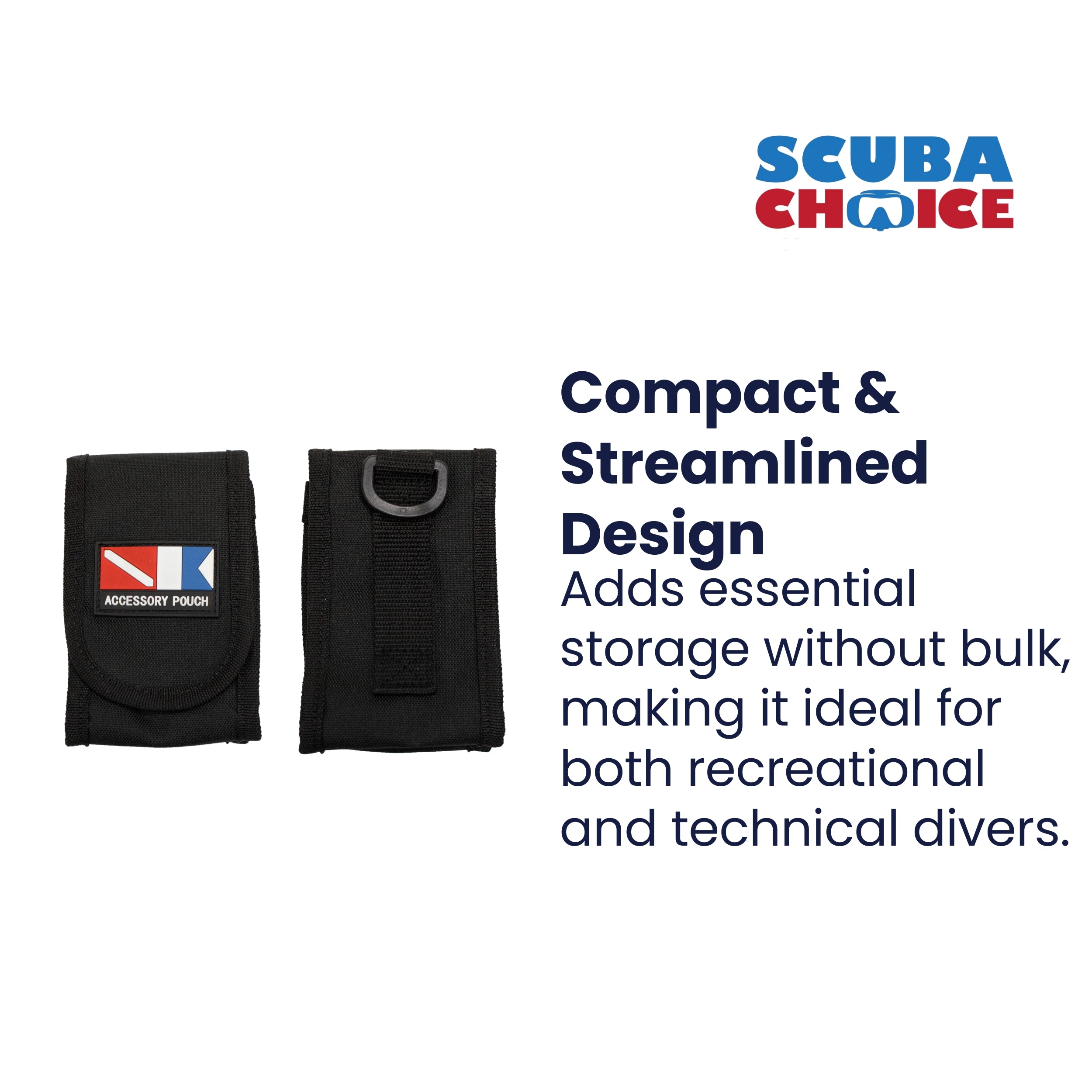 Scuba Choice Scuba Diving BCD Utility Accessory Pouch Bag