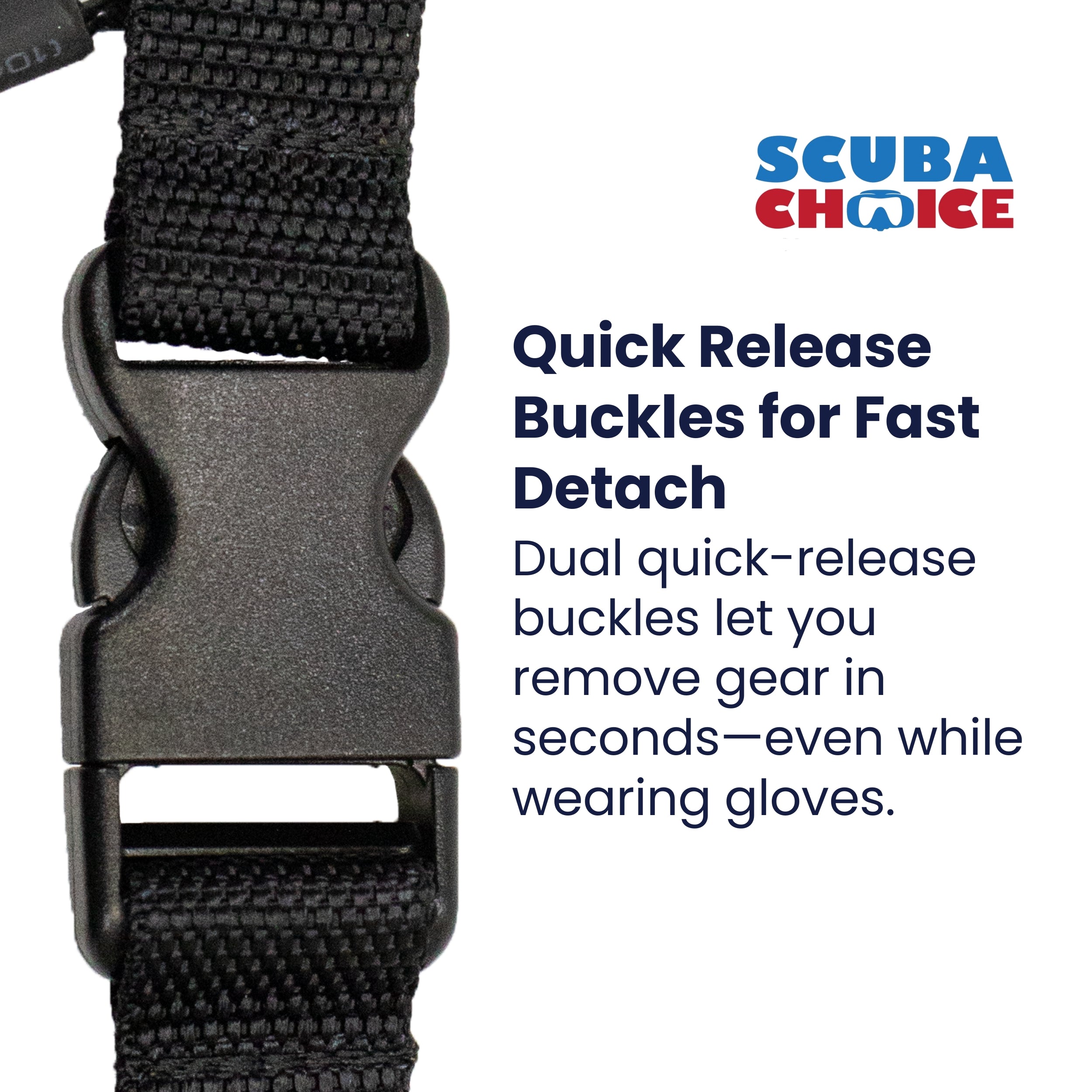 Scuba Diving Dive Black Snappy Coil Camera Lanyard Clip & QB Buckles, 1.3M Coil