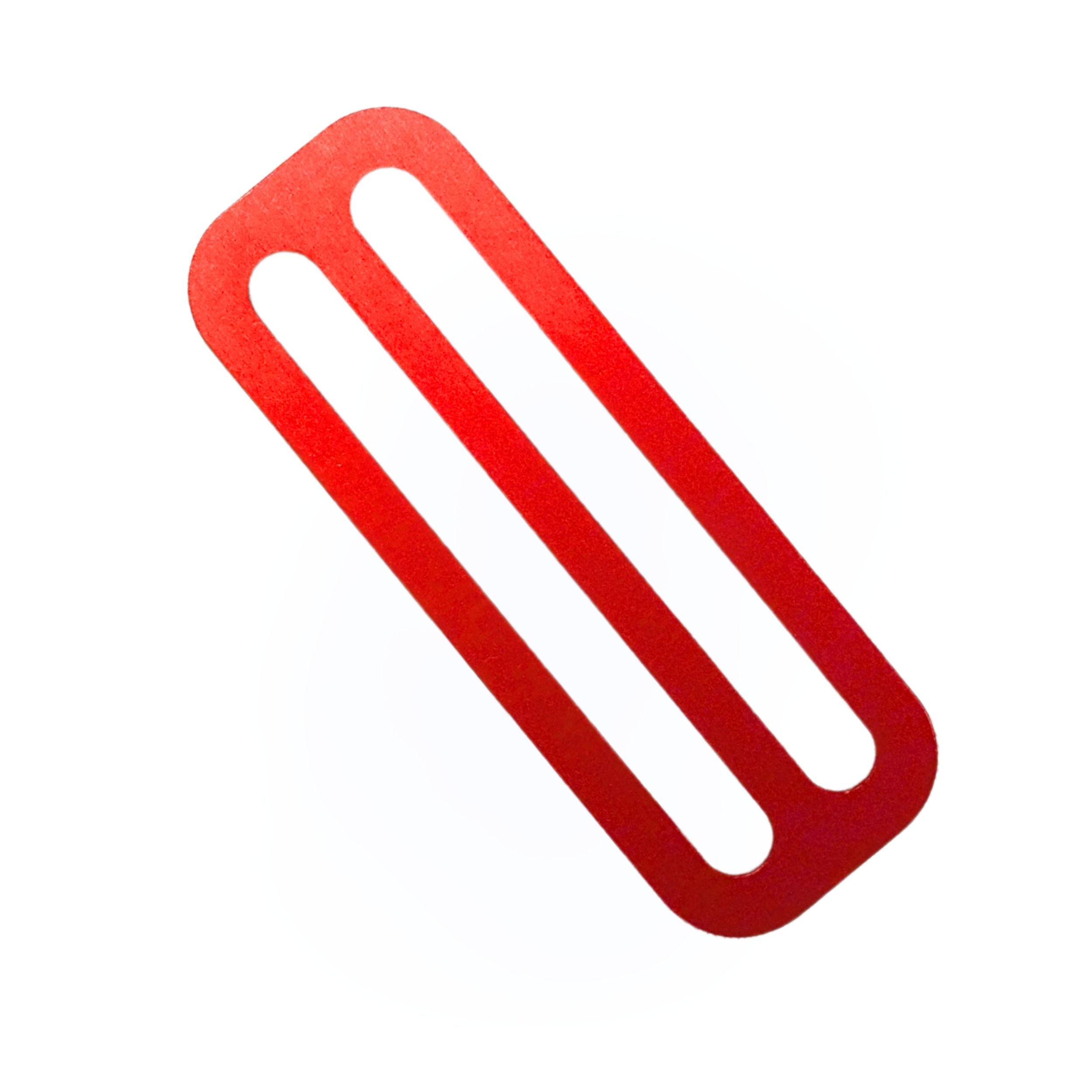 Scuba Diving Aluminum Webbing Weight Belt Keeper Pair