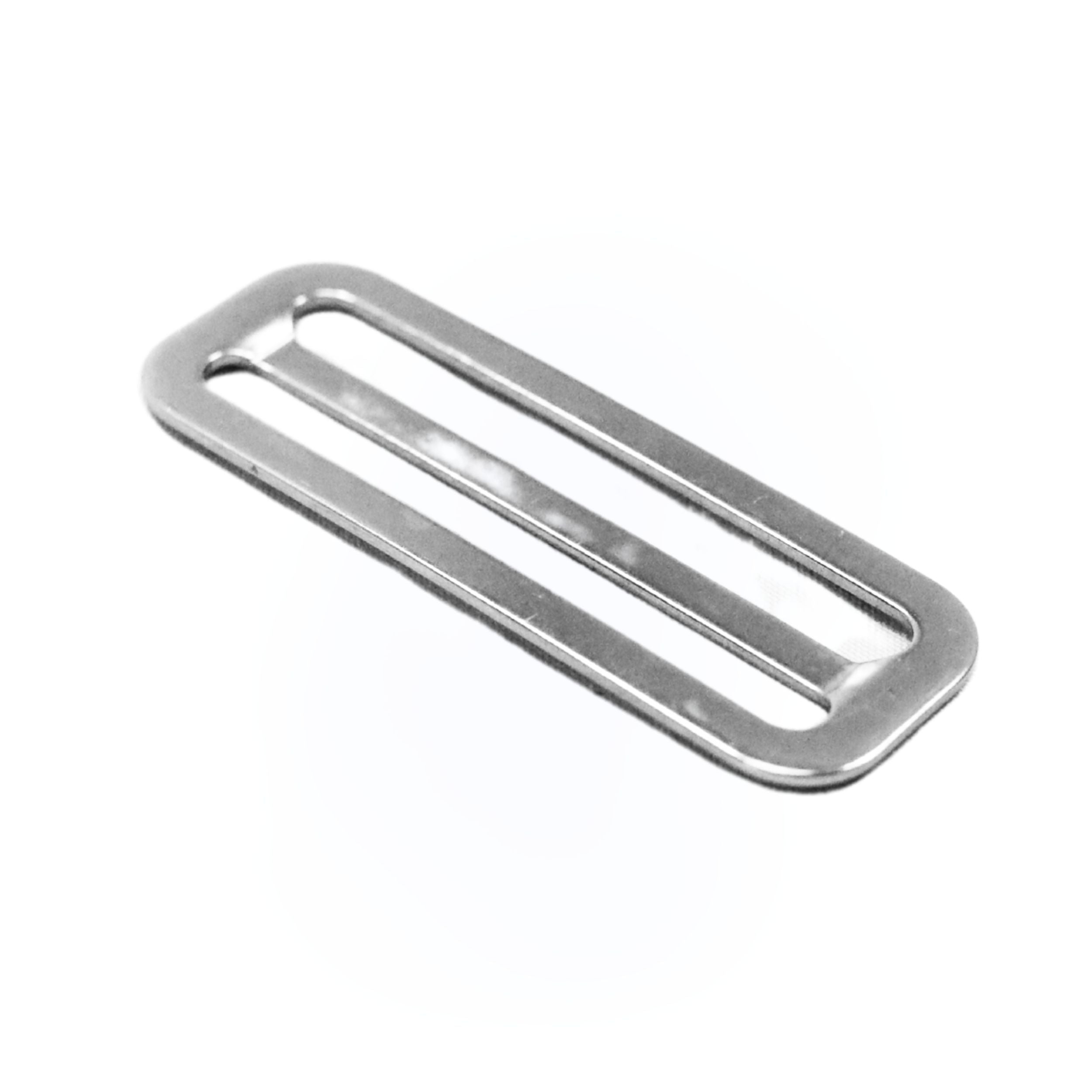 Scuba Choice Diving Stainless Steel 316 TriGlides Slider for 2"Webbing, Pair