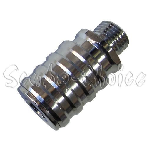 Scuba Diving Adaptor Male 9/16 To Scubapro AIR 2 Female BC 9/16-18 UNF-2A - Scuba Choice