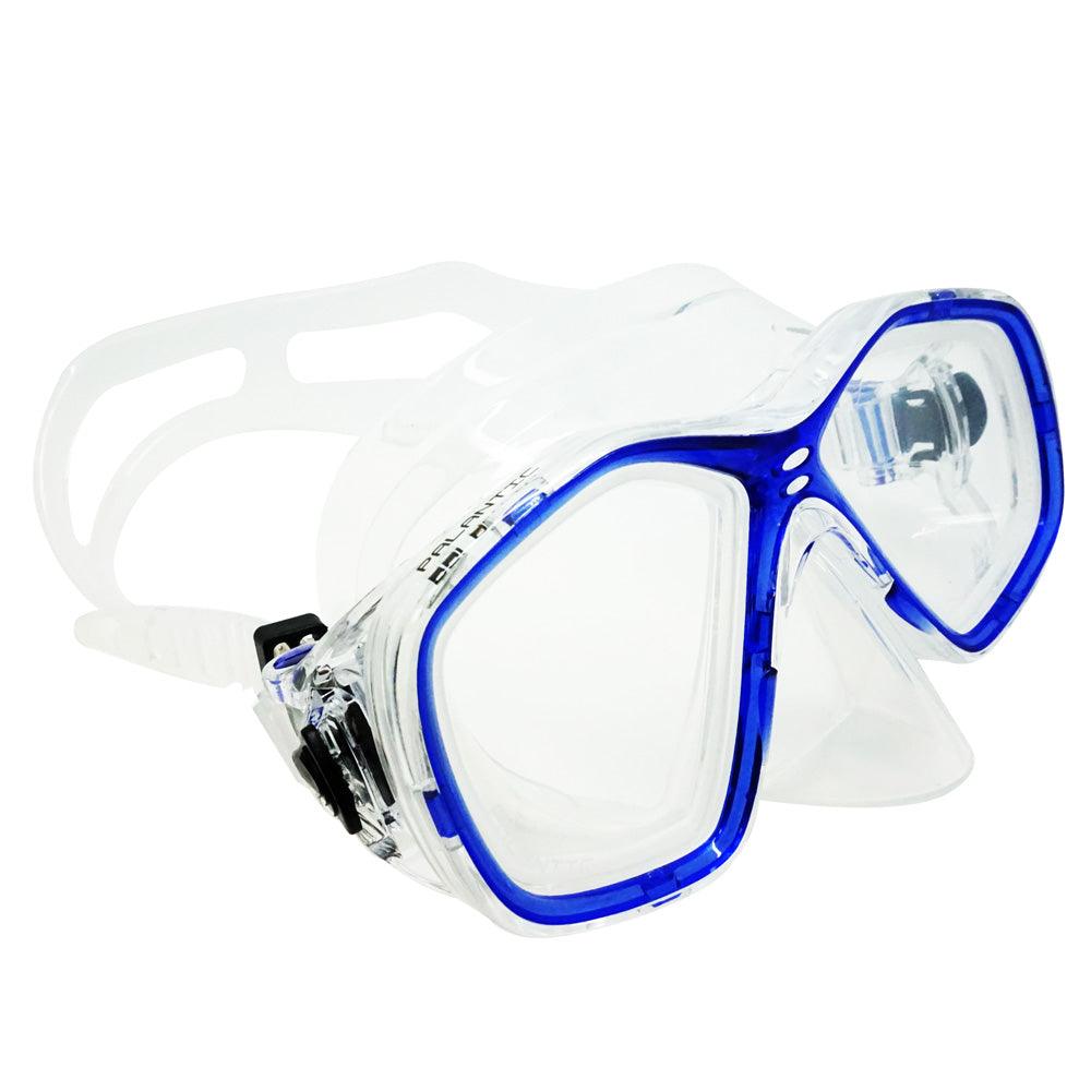 prescription diving goggles Palantic Blue Jr. Diving/Snorkeling Prescription Dive Mask with RX Lenses -1.0