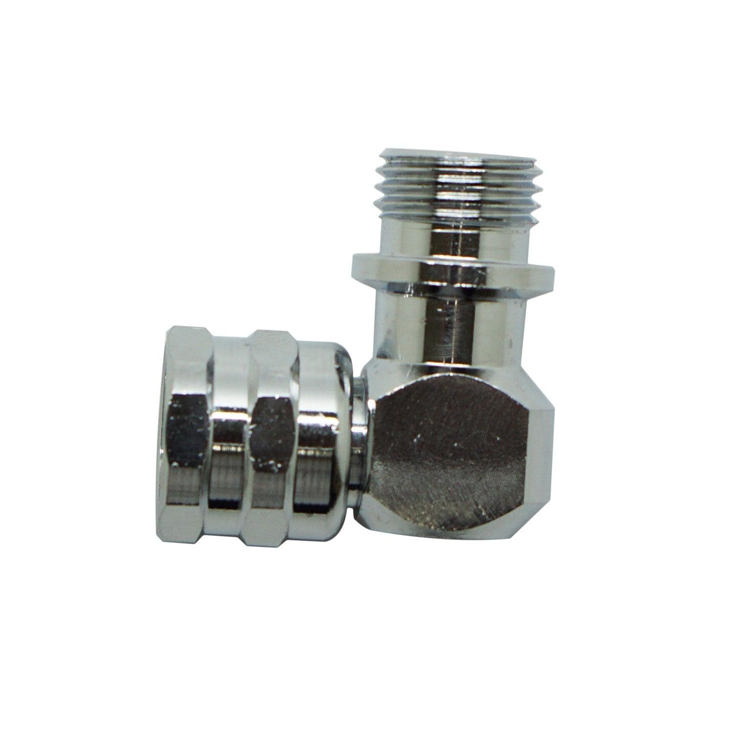 Scuba Choice 90 Degree Swivel Adaptor 2x 9/16-18 UNF For Regulator LP Hose - Scuba Choice