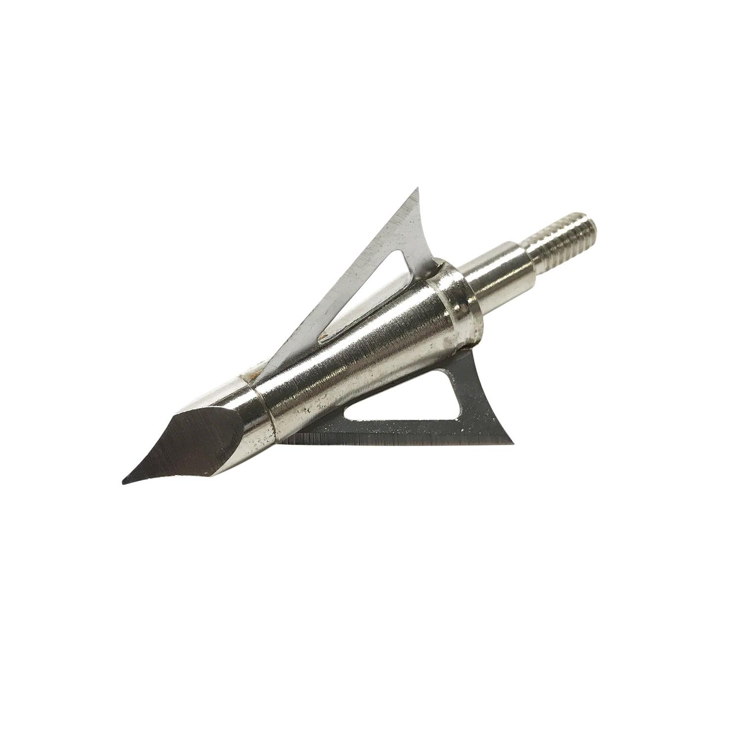 Safari Choice 3 Fixed Blades Broadhead, 6pc Pack - Scuba Choice
