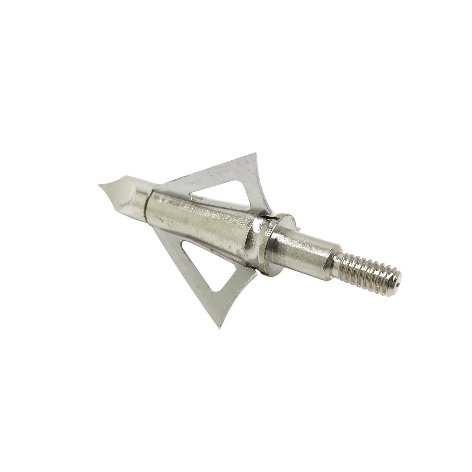 Safari Choice 3 Fixed Blades Broadhead, 6pc Pack - Scuba Choice