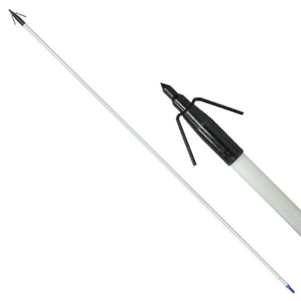 arrow head fishing pole 33.5" Archery Bow Fishing Fish Hunting Arrow head with Black Torpedo Tip