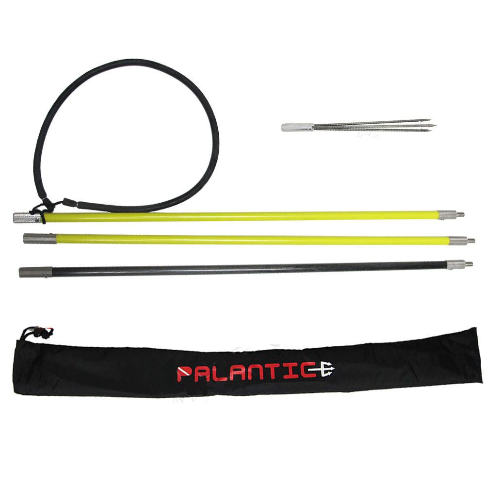 Hybrid Hawaiian Sling 7' Travel Spearfishing 3-Piece Pole Spear 3 Prong Tip - Scuba Choice