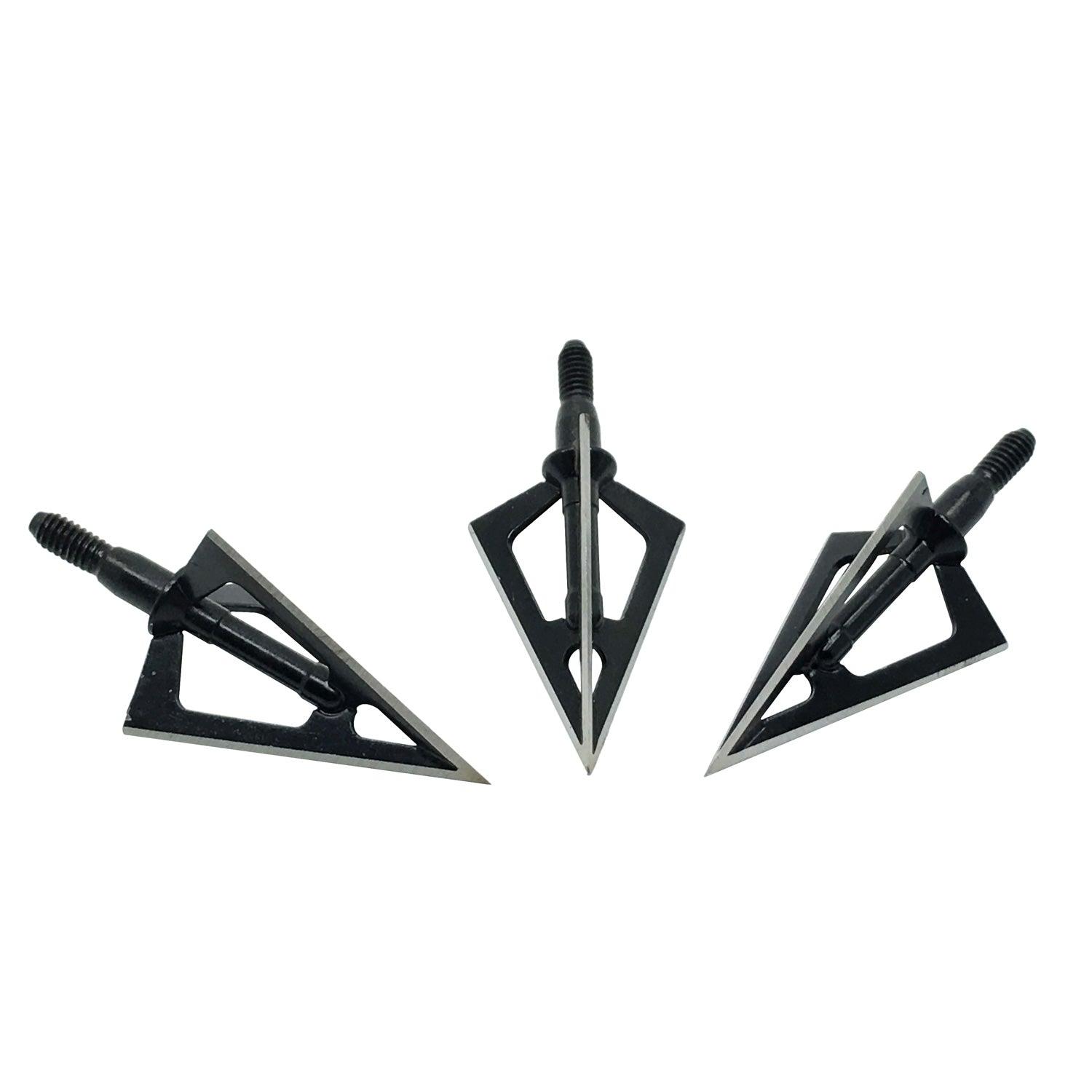 Safari Choice Archery 3 Fixed Blades Broadheads 100g, 6pc pack - Scuba Choice